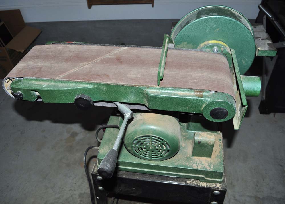 Grizzly Combination Sander 6" x 48" Belt 9" Disc Z Series EBTH