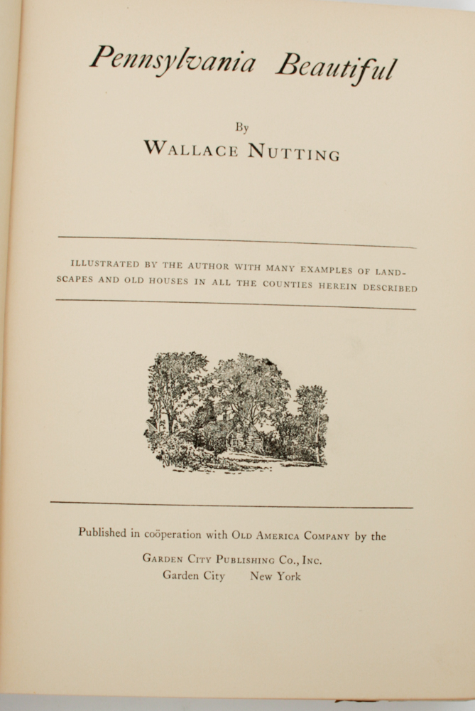 "Pennsylvania Beautiful" by Wallace Nutting, 1935 EBTH
