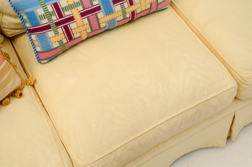 Pale Yellow Sofa EBTH