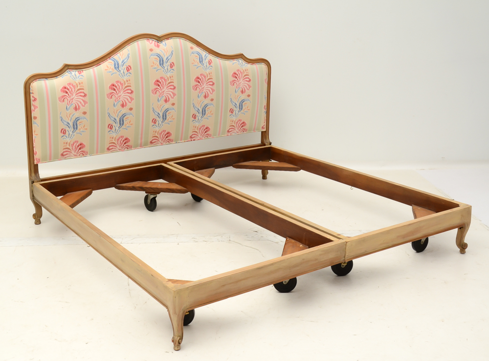 French Provincial Style King Bed Frame EBTH