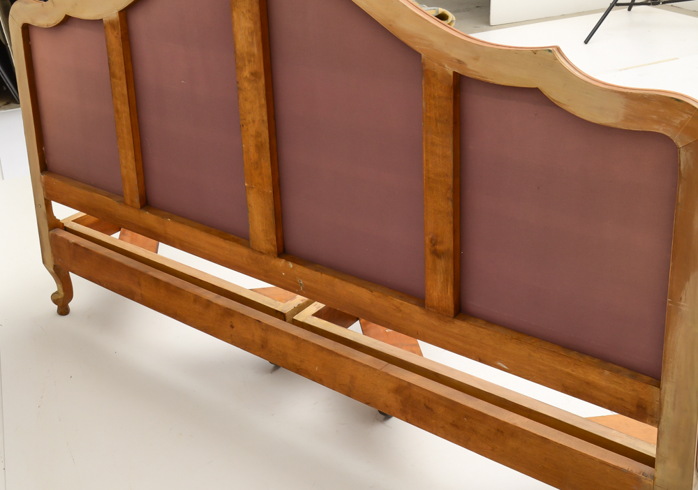 French Provincial Style King Bed Frame EBTH