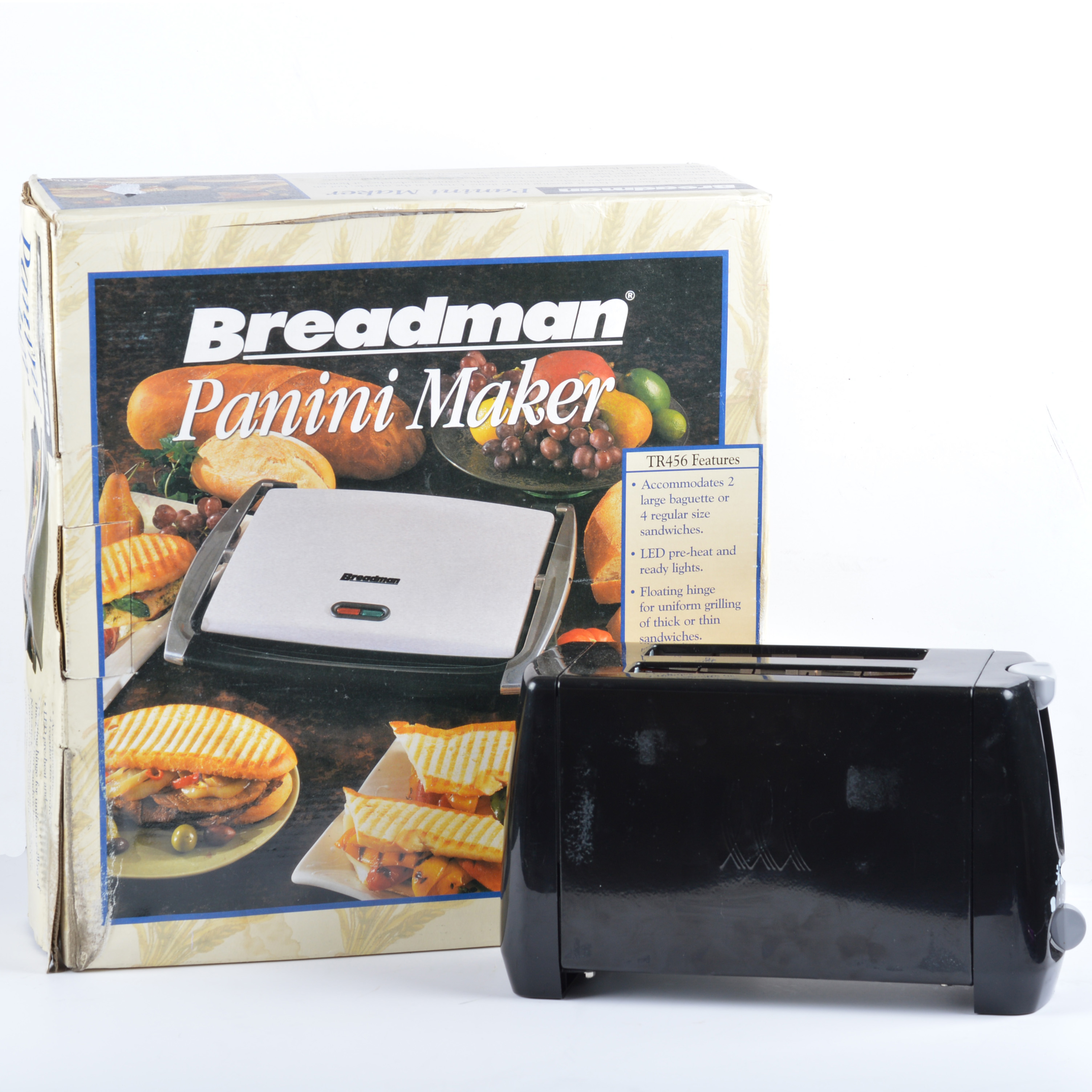 Toaster and Panini Maker EBTH