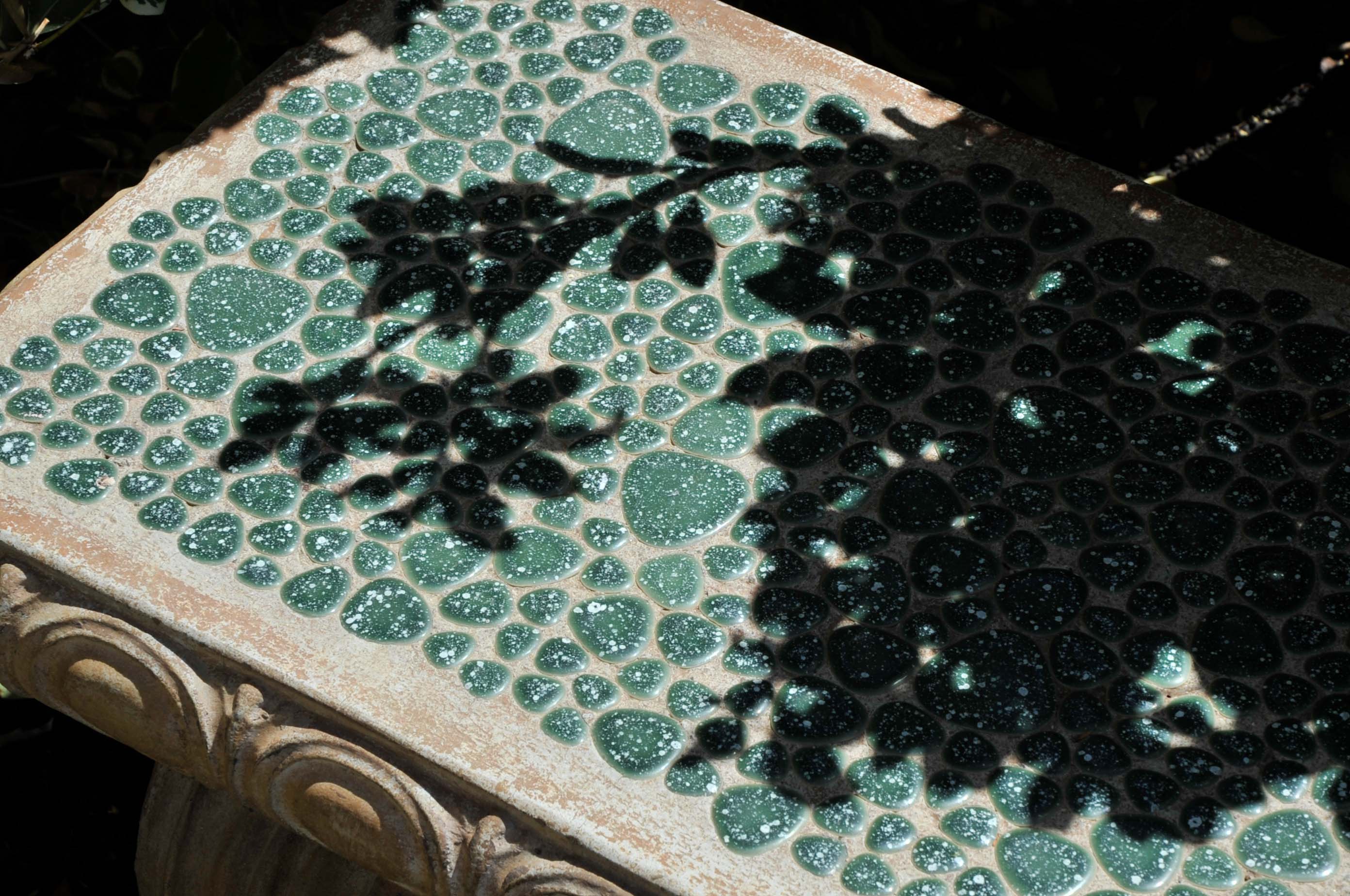 Ceramic Garden Bench EBTH