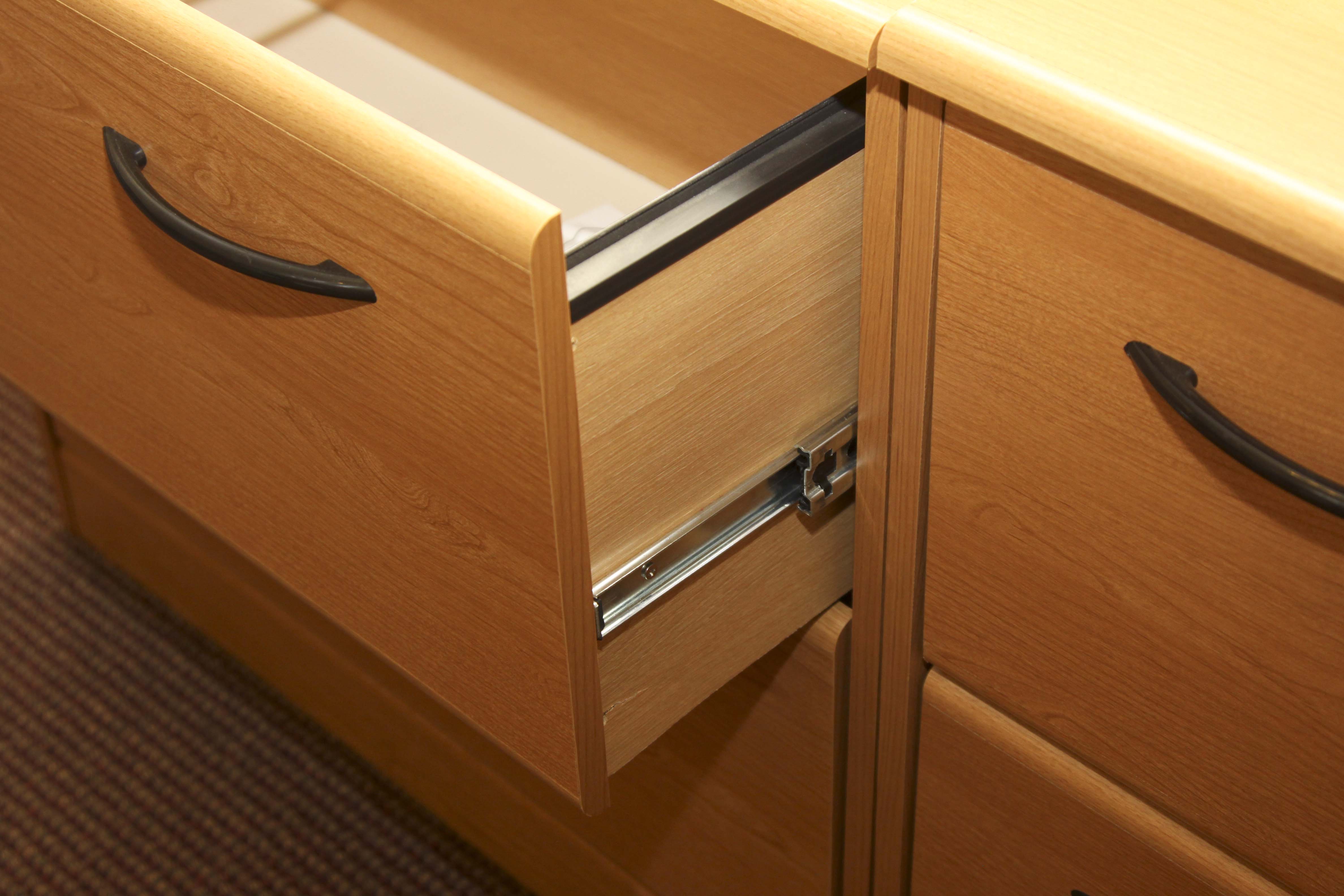 Pair of Sullivan Furniture Wood Laminate File EBTH