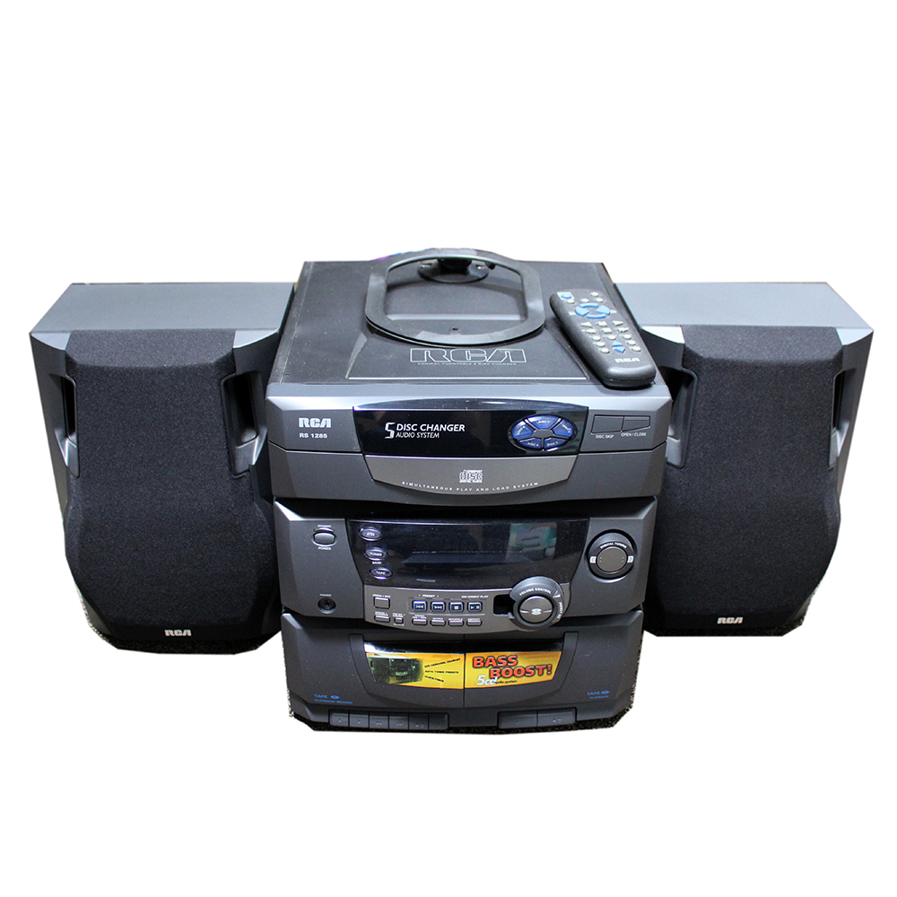 5 Disc Cd Player With Speakers