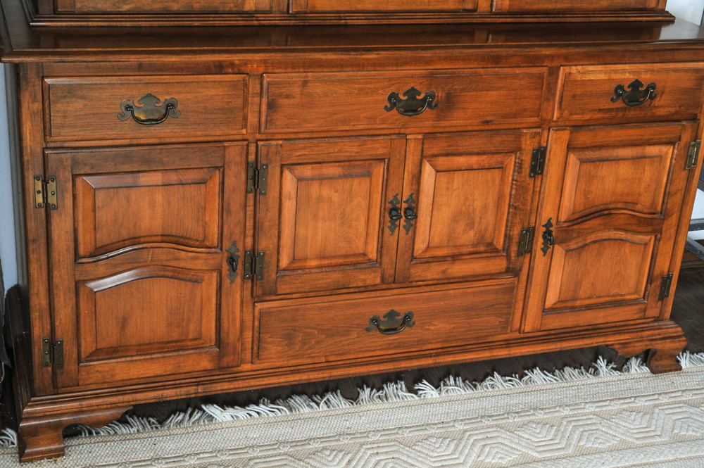 Vintage Kling Colonial Furniture Solid Cherry China EBTH