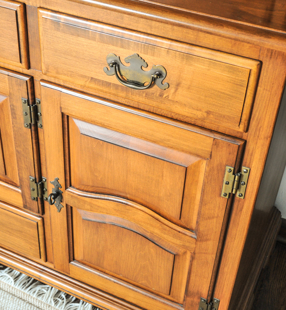 Vintage Kling Colonial Furniture Solid Cherry China EBTH