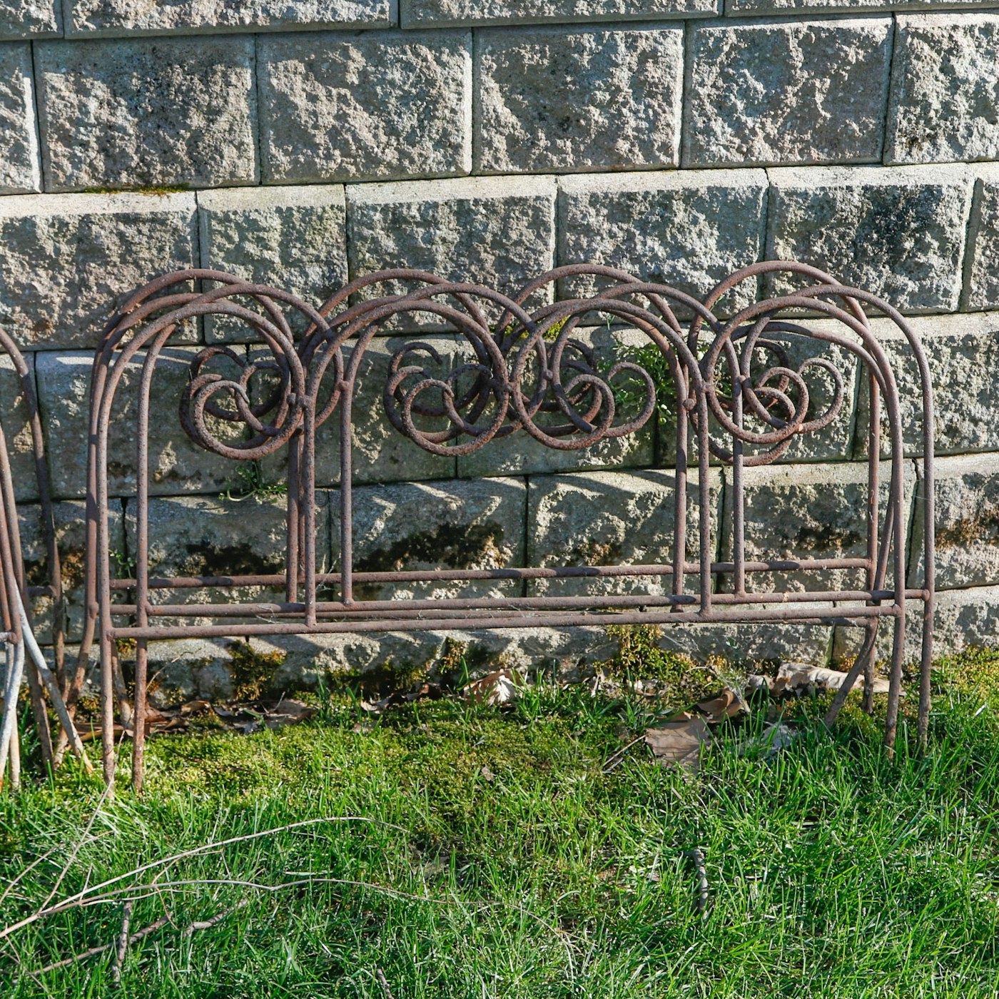 Wrought Iron Garden Border Fence | EBTH