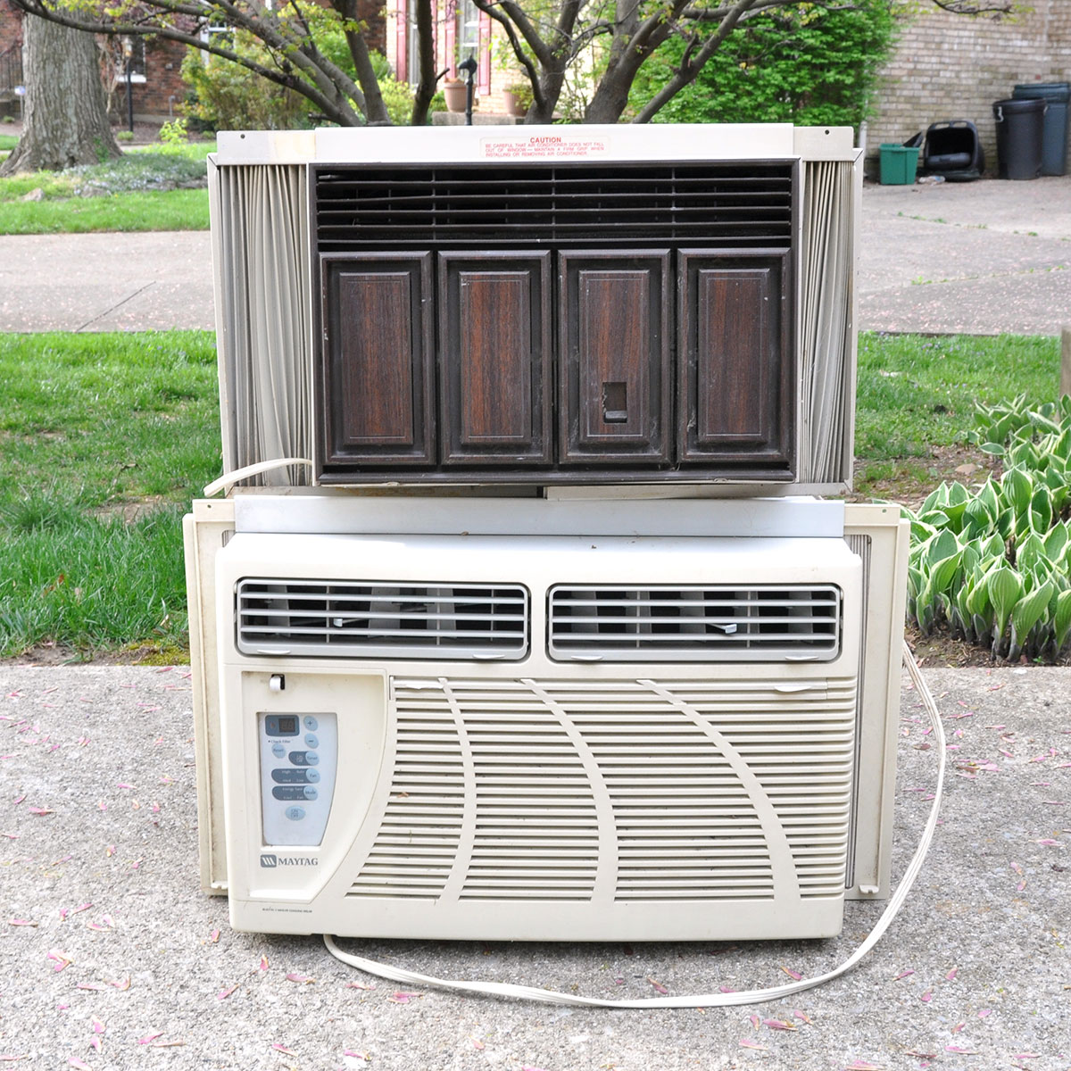 Pair of Window Air Conditioning Units by Kenmore and Maytag EBTH