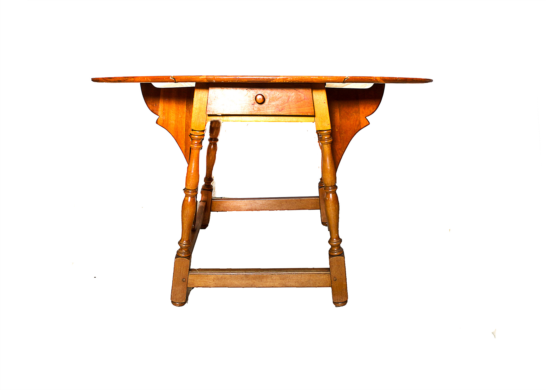 Vintage Signed Stickley Drop Leaf Dining Table EBTH