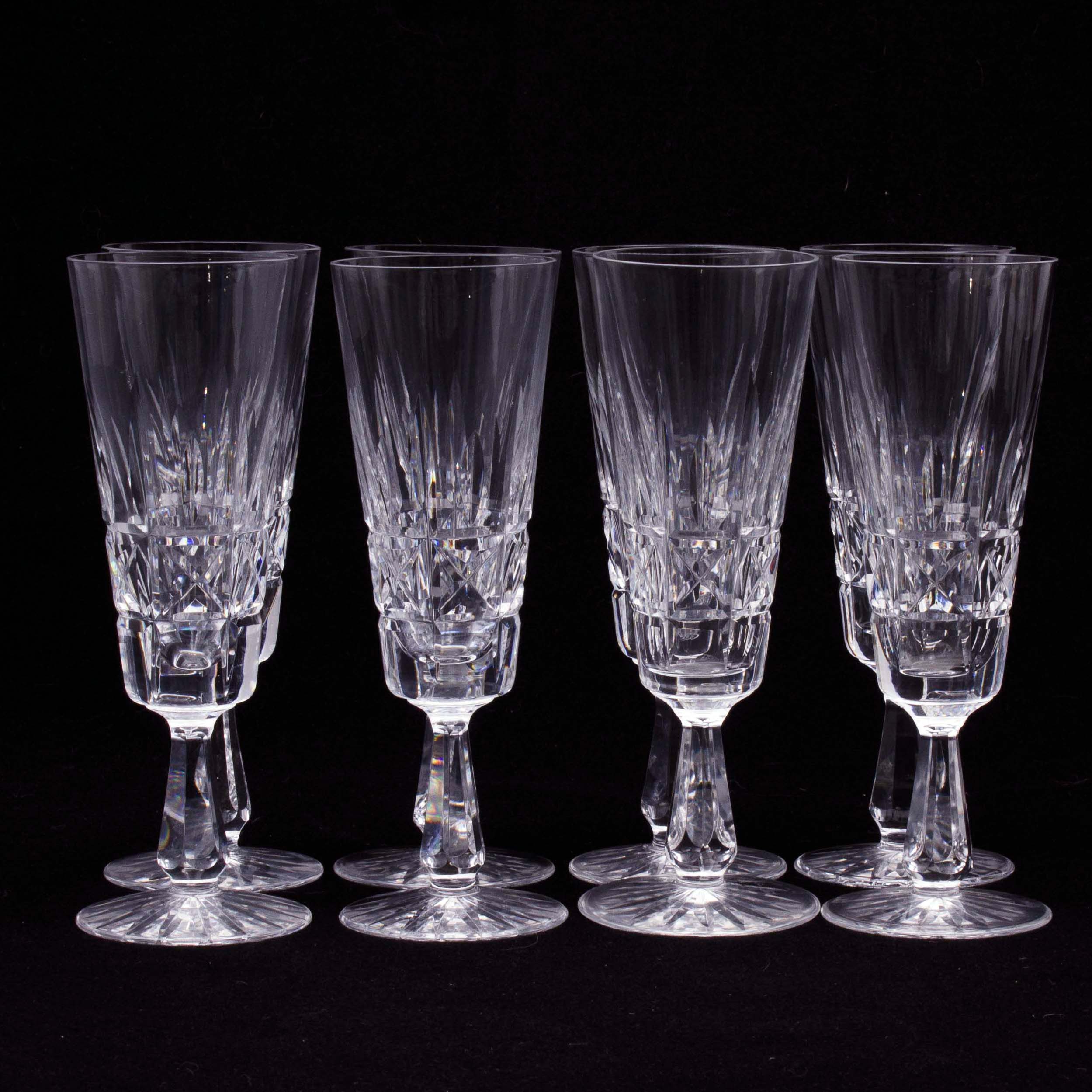 Vintage Waterford Crystal "Lismore" Champagne Glasses EBTH