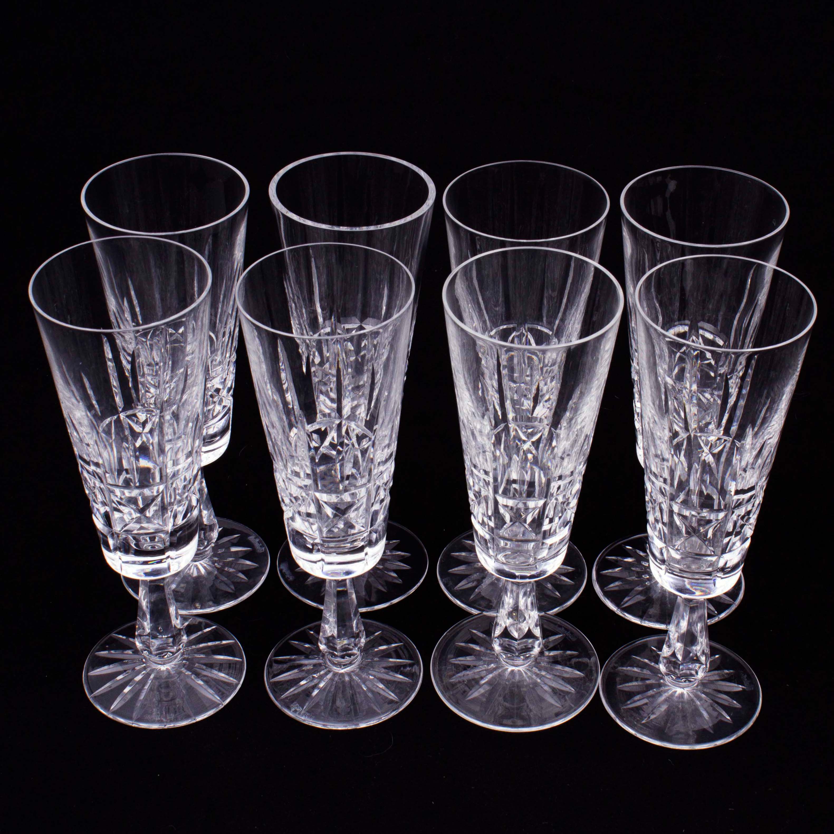 Vintage Waterford Crystal "Lismore" Champagne Glasses EBTH