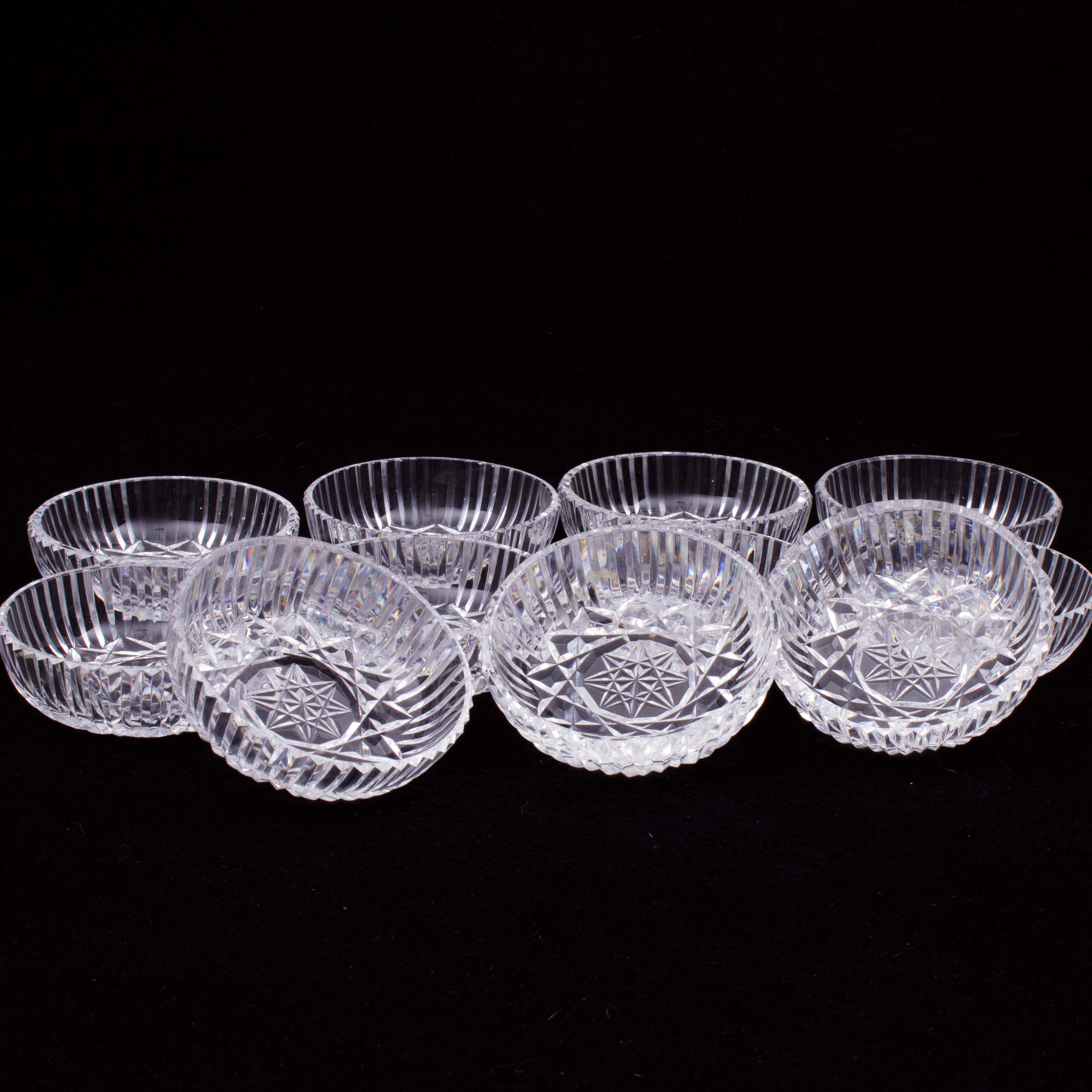 Vintage Waterford Crystal Open Butter Pats EBTH