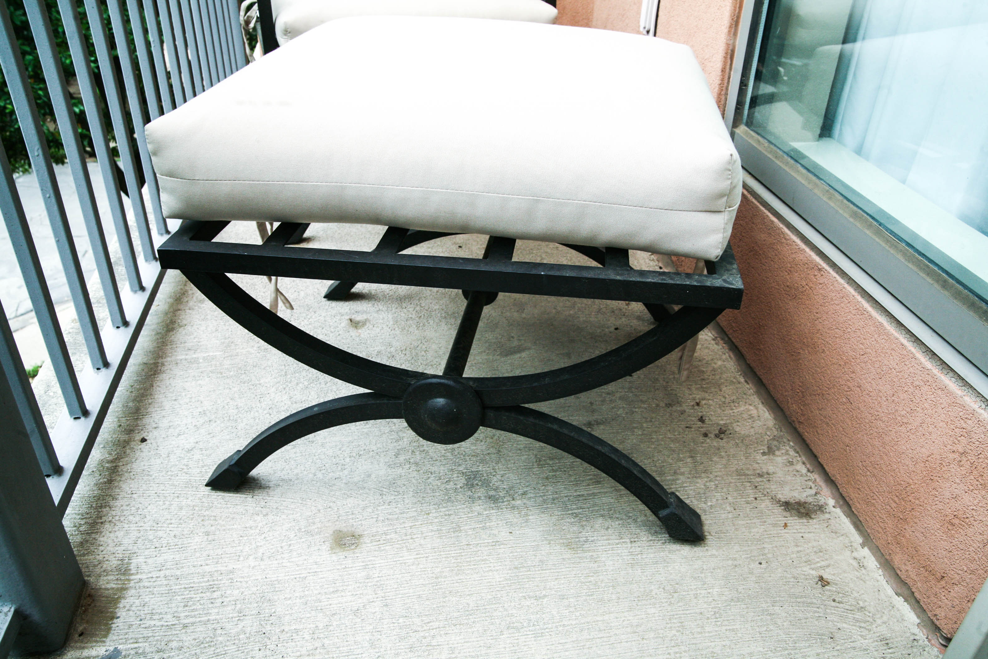 Patio Chair with Foot Rest EBTH