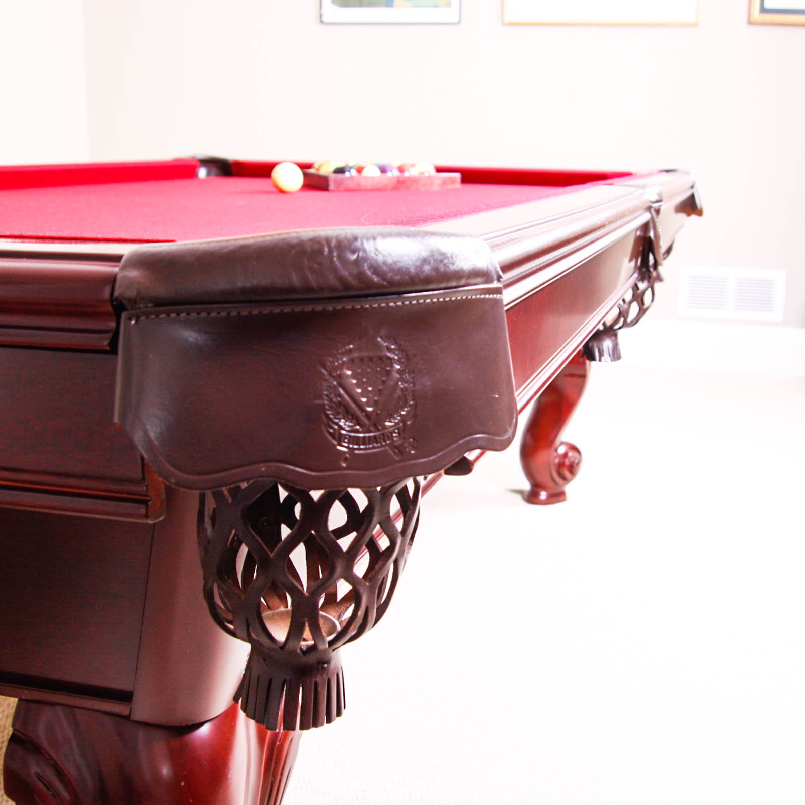 Brunswick Slate Drop Pocket Pool Table EBTH