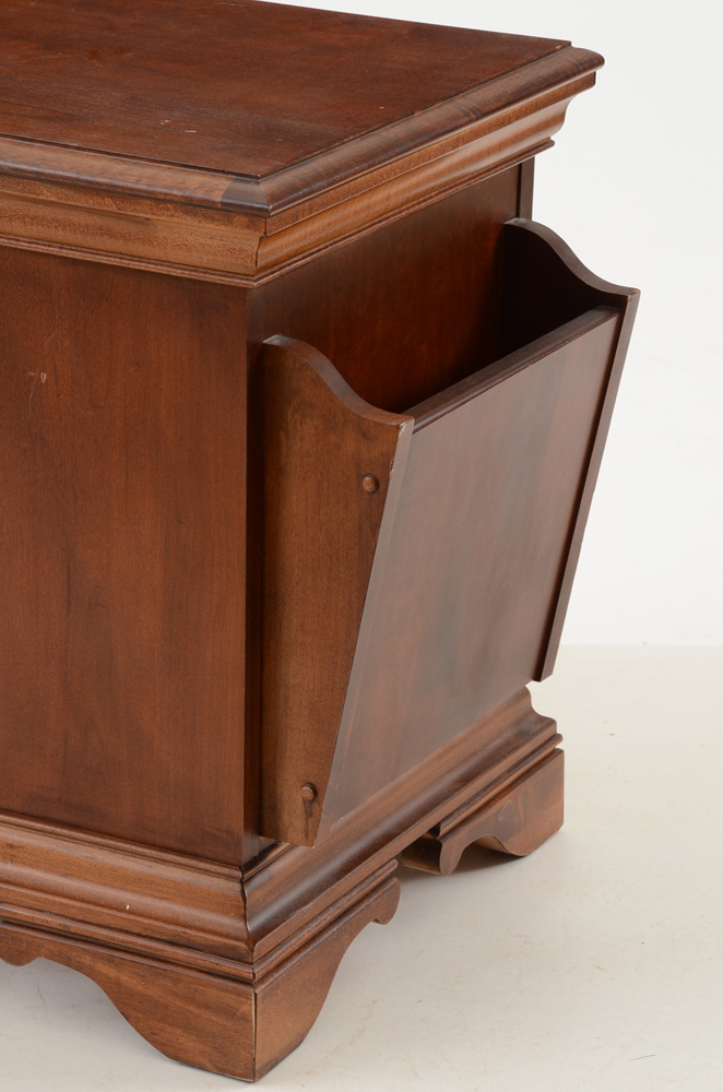 Broyhill Furniture Cherry Finish End Tables EBTH