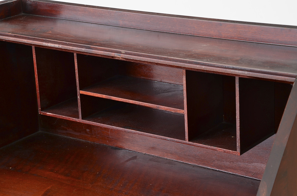Antique Cherry Secretary Desk EBTH