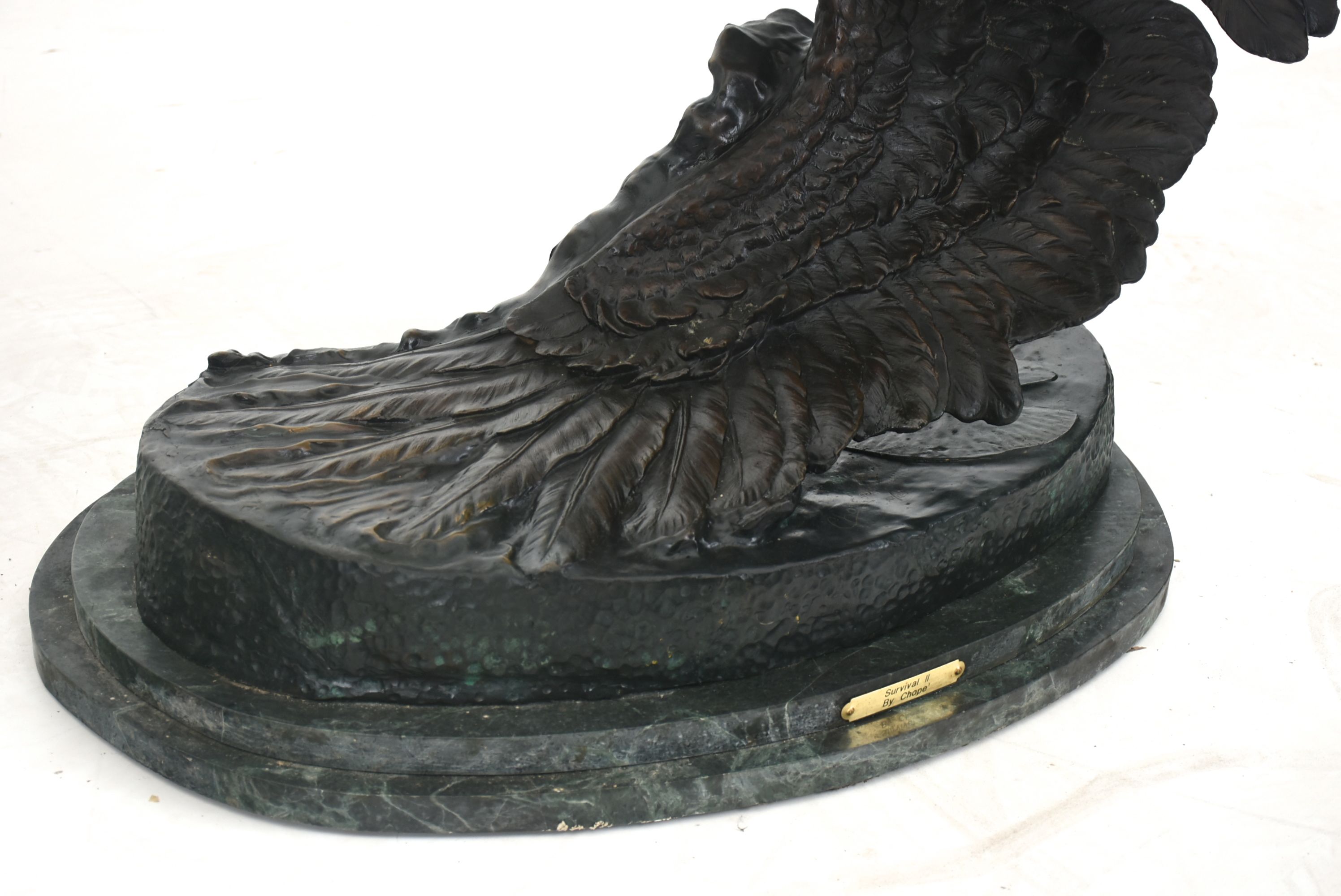 Bronze Double Eagle "Survival II" Signed Artist Proof Sculpture EBTH