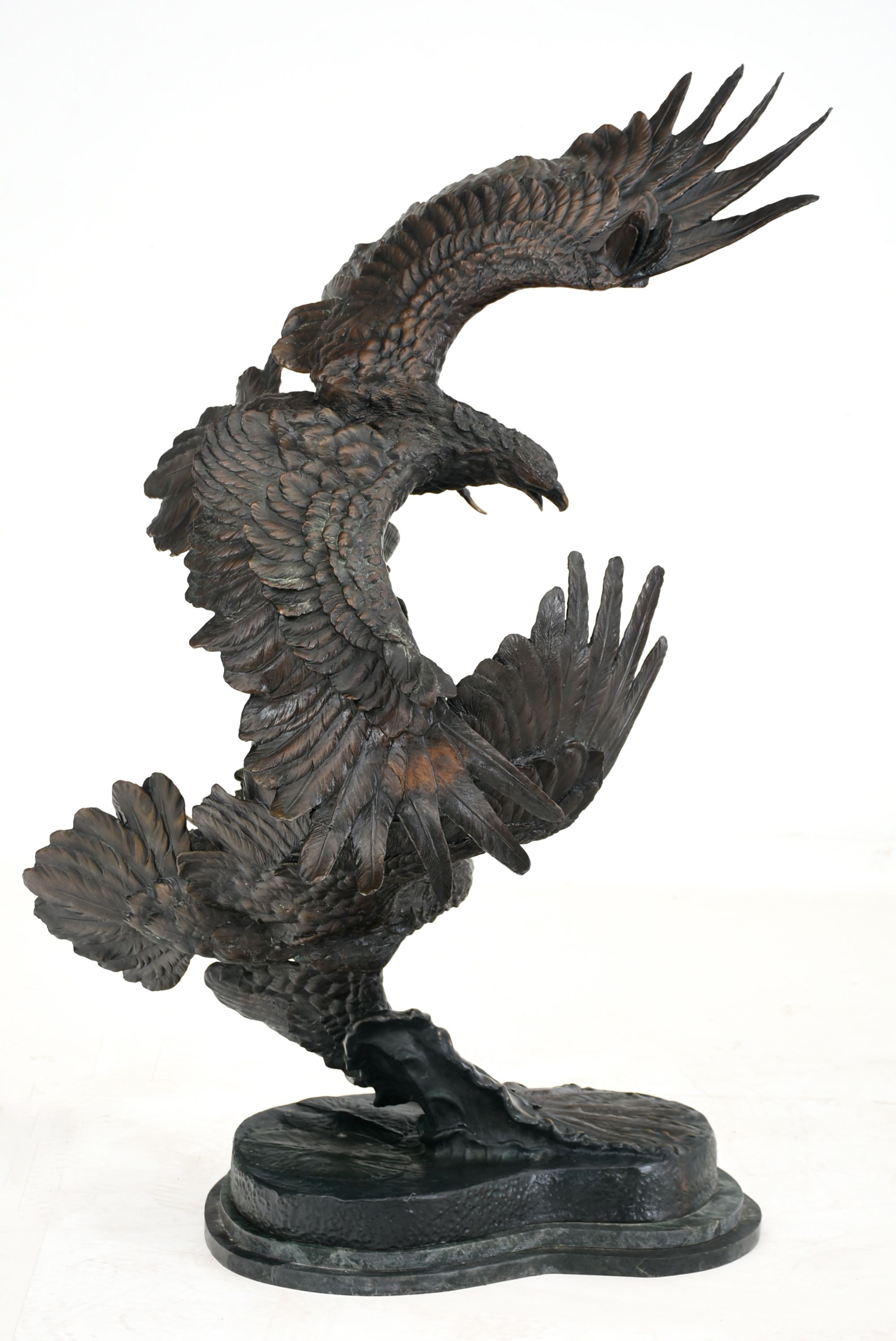 Bronze Double Eagle "Survival II" Signed Artist Proof Sculpture EBTH