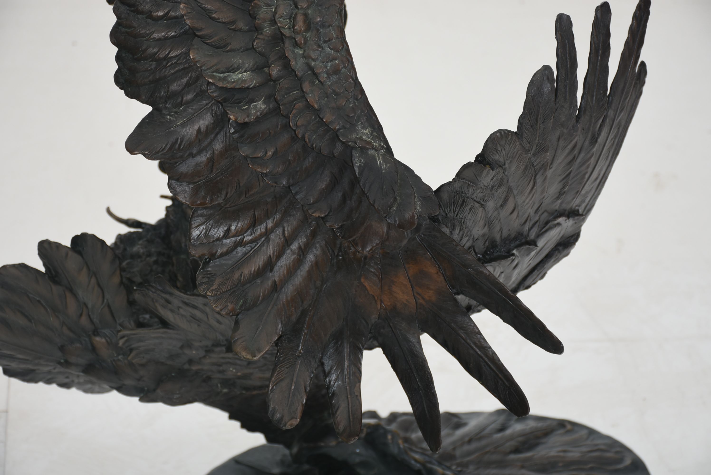 Bronze Double Eagle "Survival II" Signed Artist Proof Sculpture EBTH
