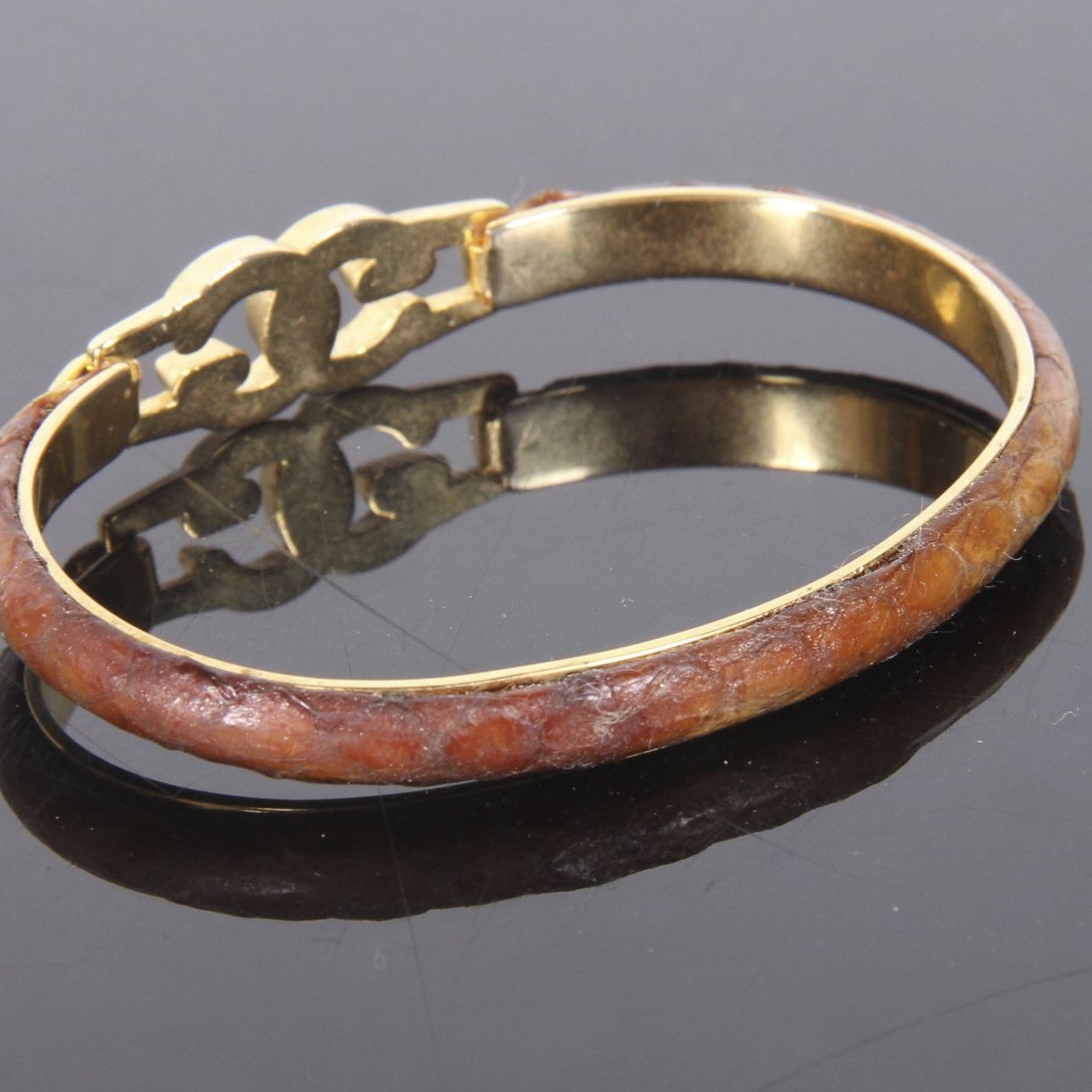 Gucci 24K Gold Plated Cuff Bracelet EBTH