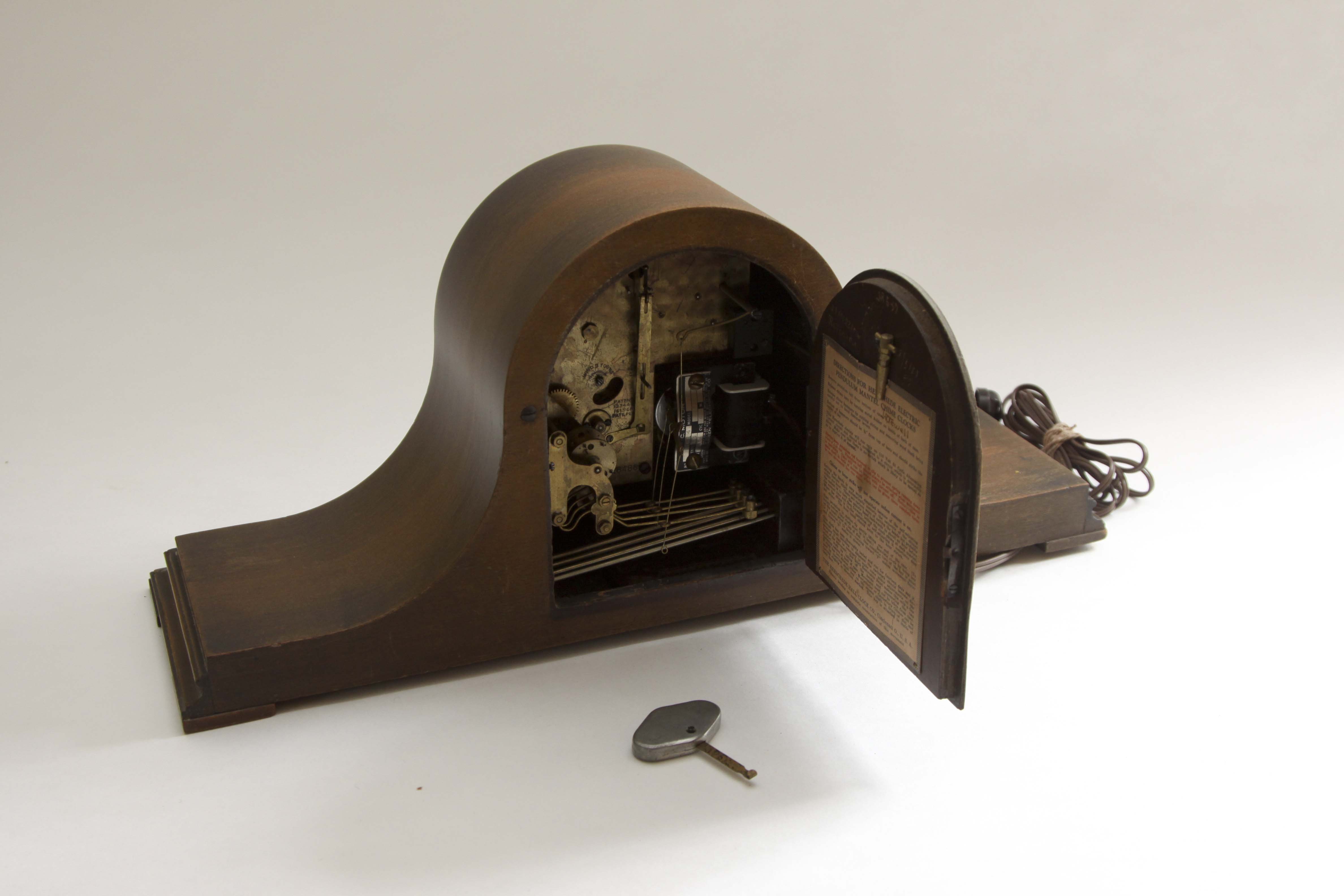 Antique Herschede Electric Mantel Clock 1915 EBTH