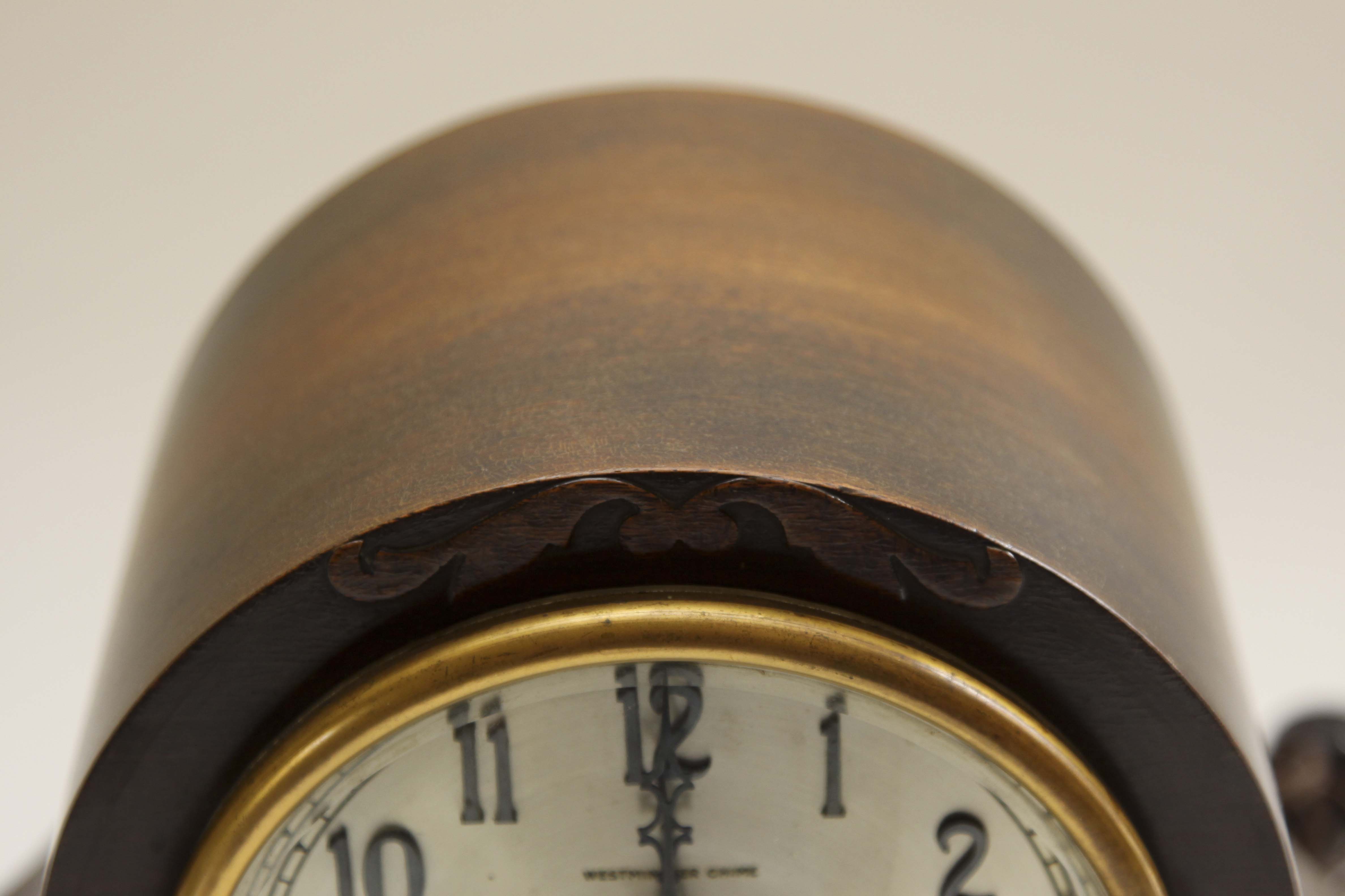 Antique Herschede Electric Mantel Clock 1915 EBTH