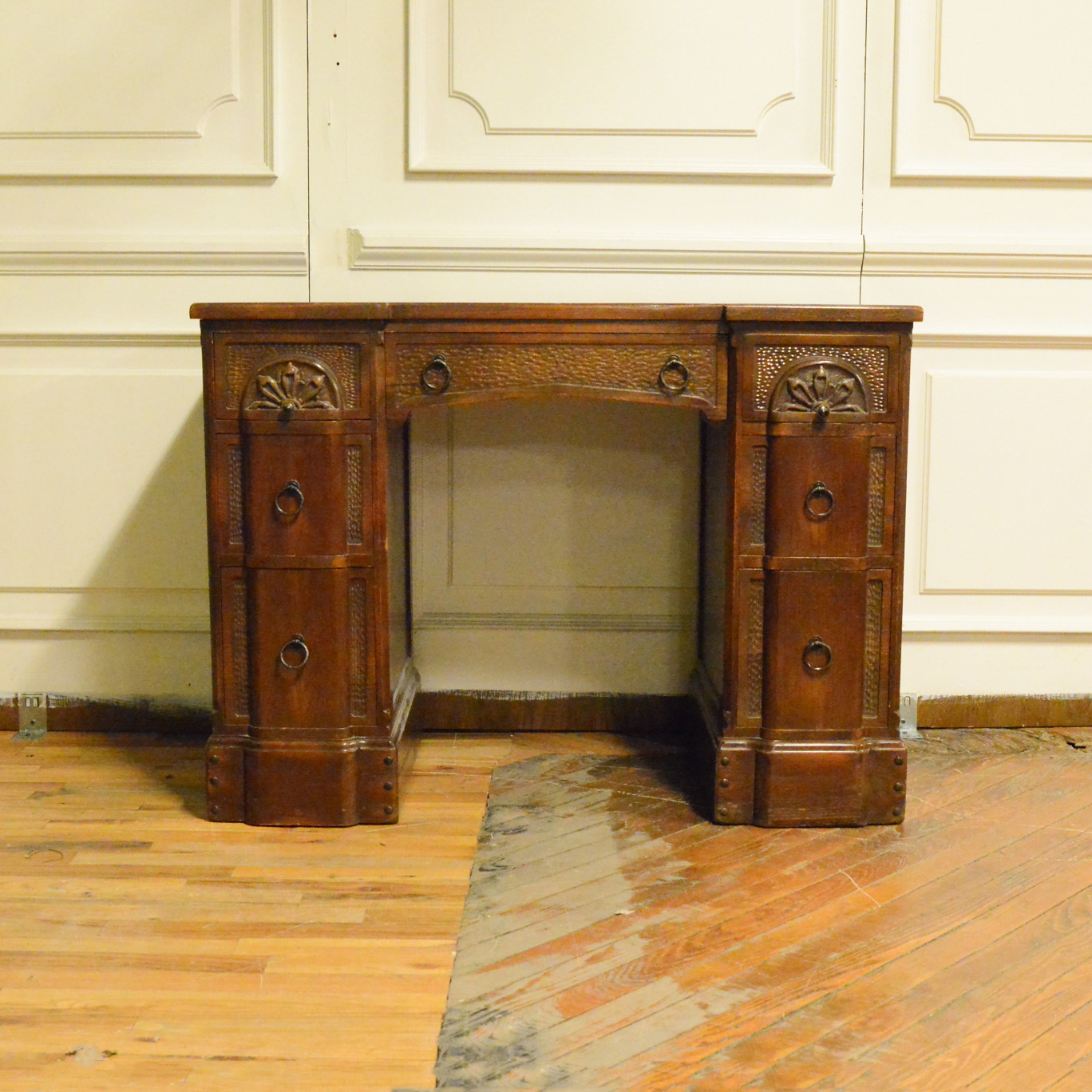 Vintage Romweber Viking Oak Desk EBTH