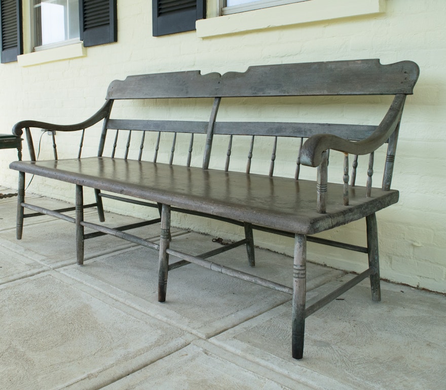 Antique Deacon Bench For Sale Antique Deacon's Bench | EBTH