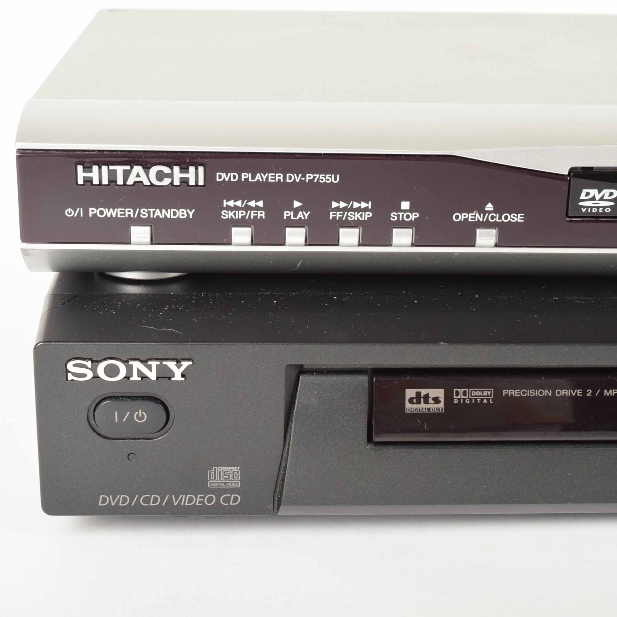 Hitachi and Sony DVD Players EBTH