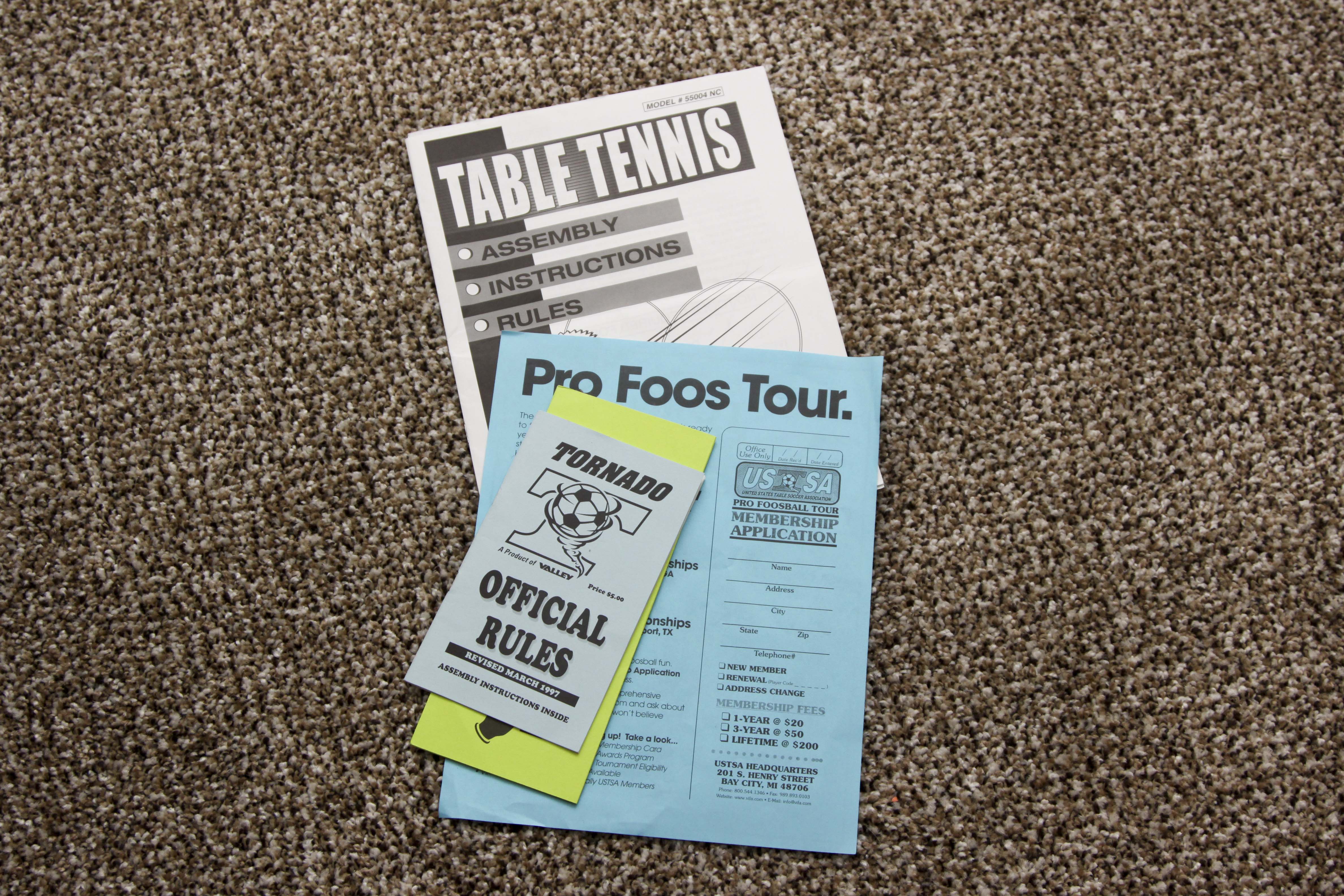 Tornado Cyclone II Professional Grade Foosball Table EBTH