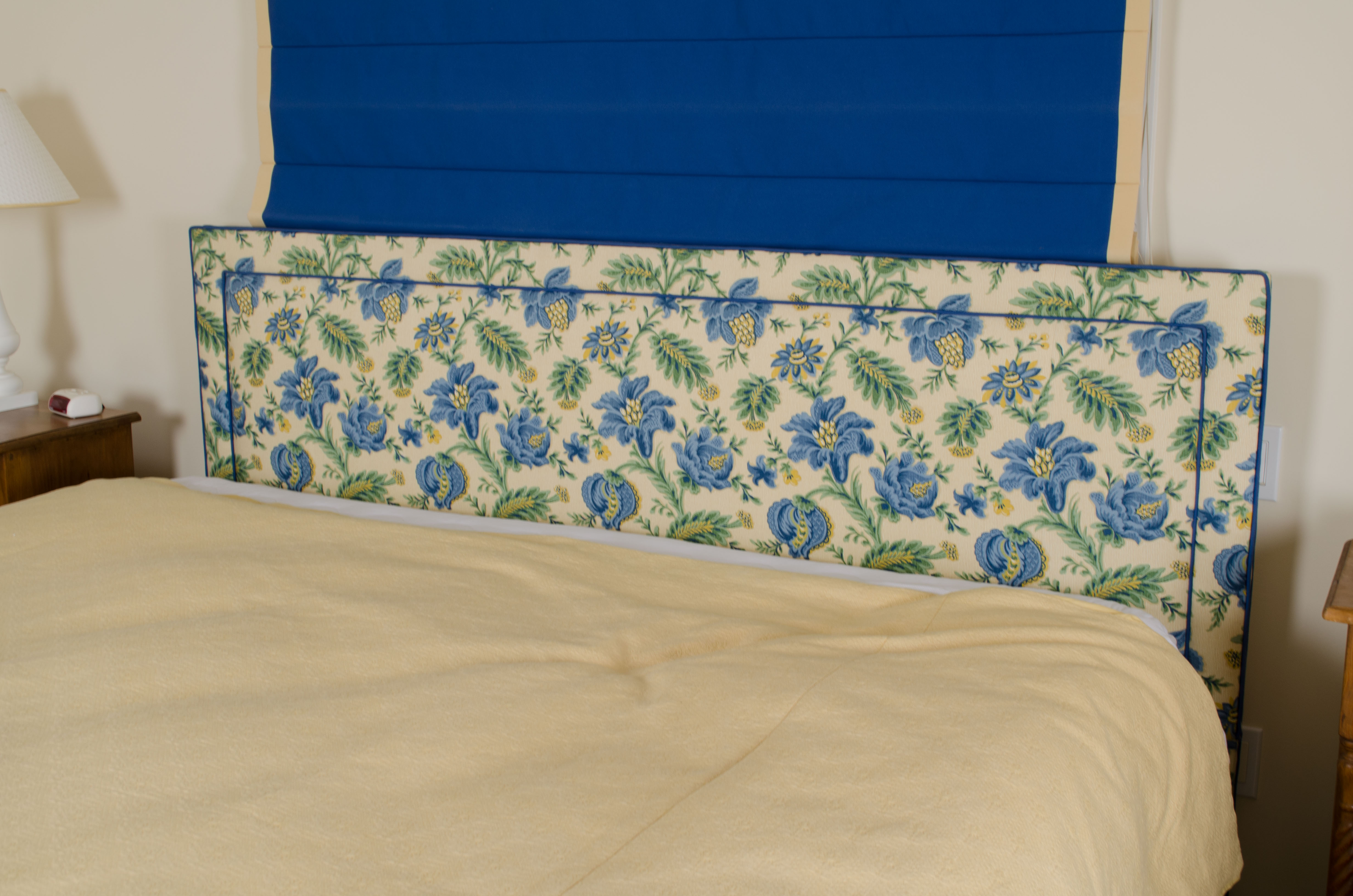 Custom Floral King Headboard EBTH