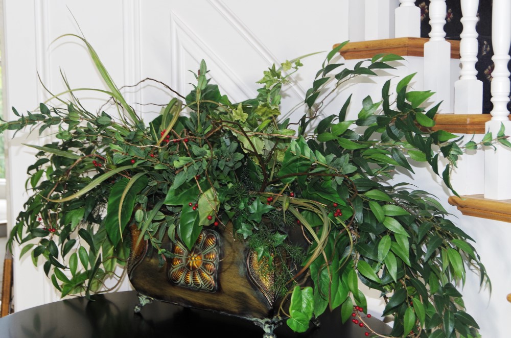 Large Faux Greenery Arrangement EBTH