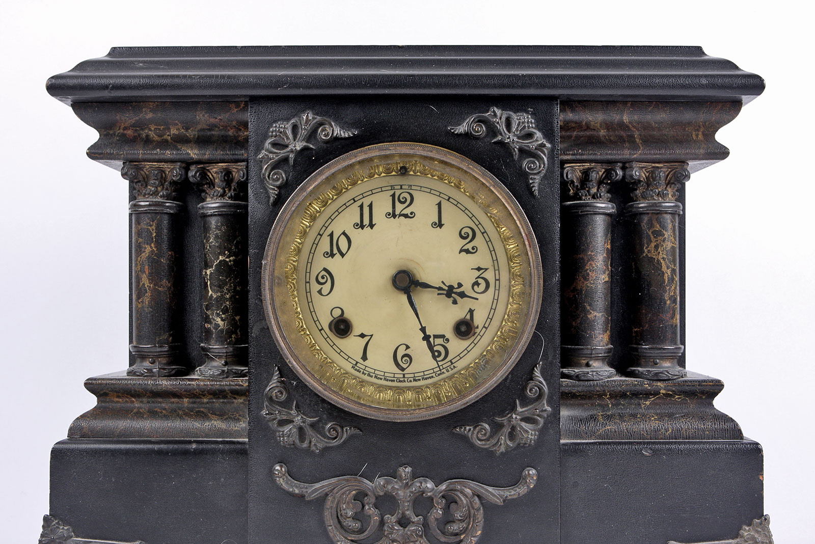 Antique New Haven Mantel Clock EBTH