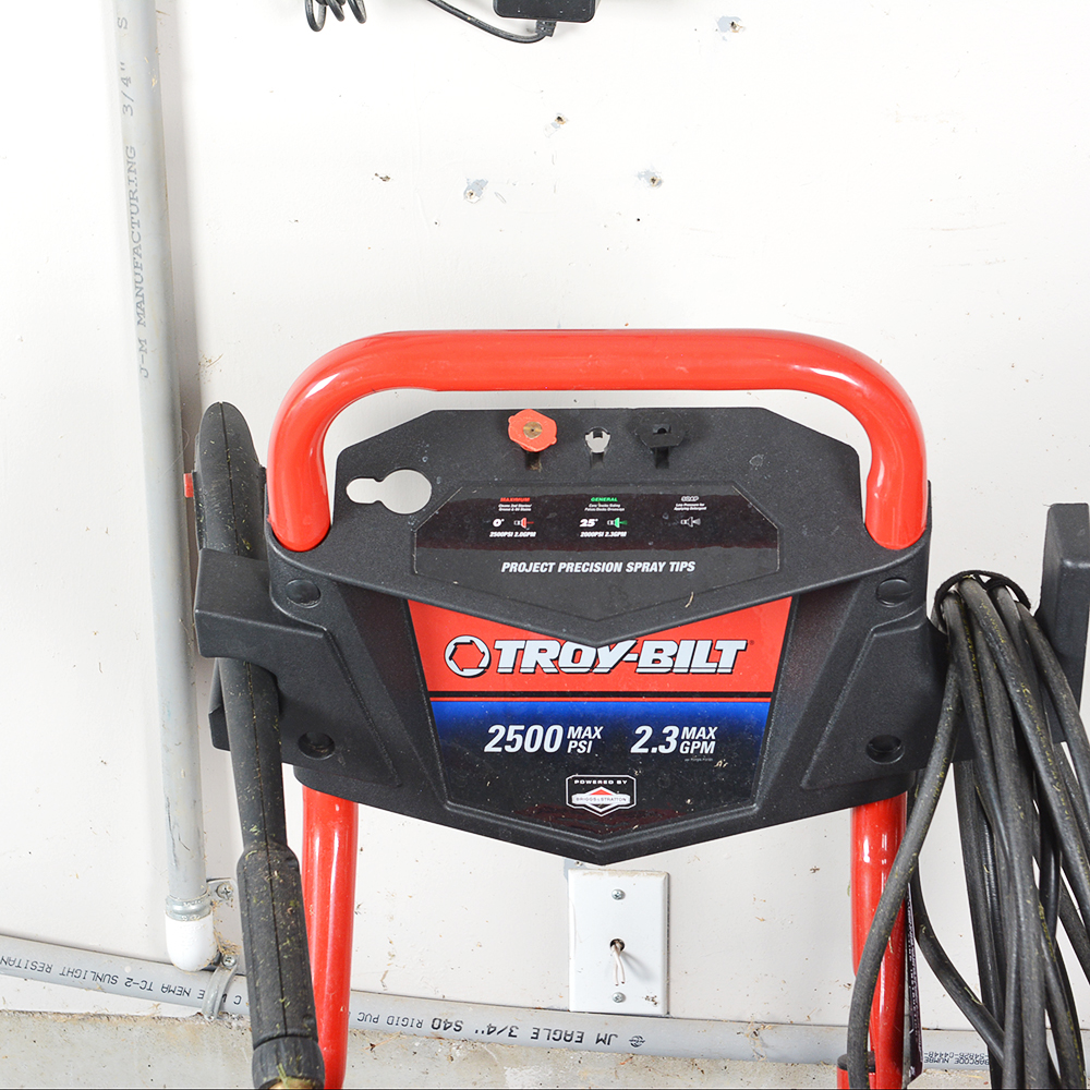 TroyBilt 2500 PSI Pressure Washer EBTH