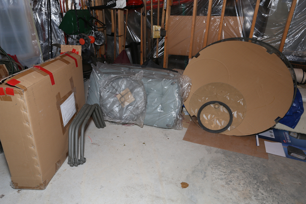 Unassembled Martha Stewart Victoria Collection Patio Furniture