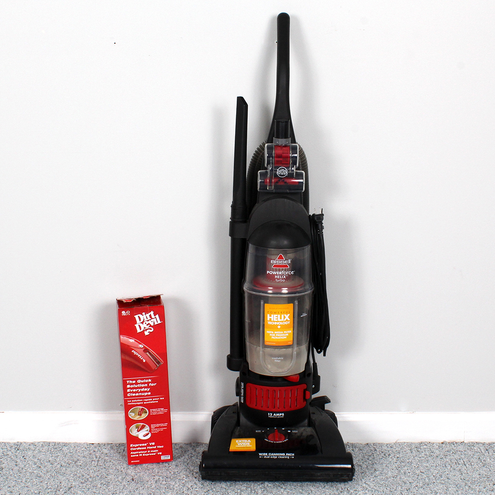 Bissel Upright and Handheld Dirt Devil Vacuum Cleaners EBTH