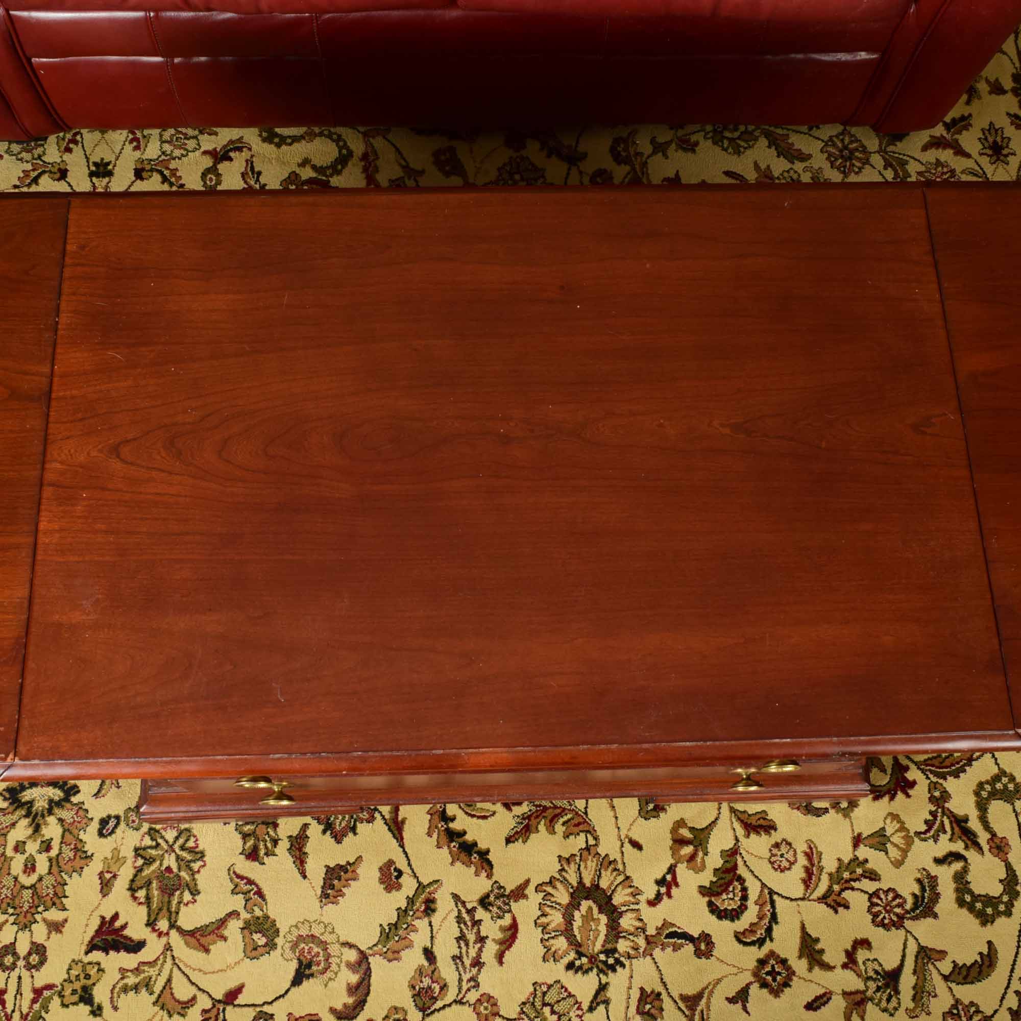 Broyhill Cherry Drop Leaf Coffee Table EBTH