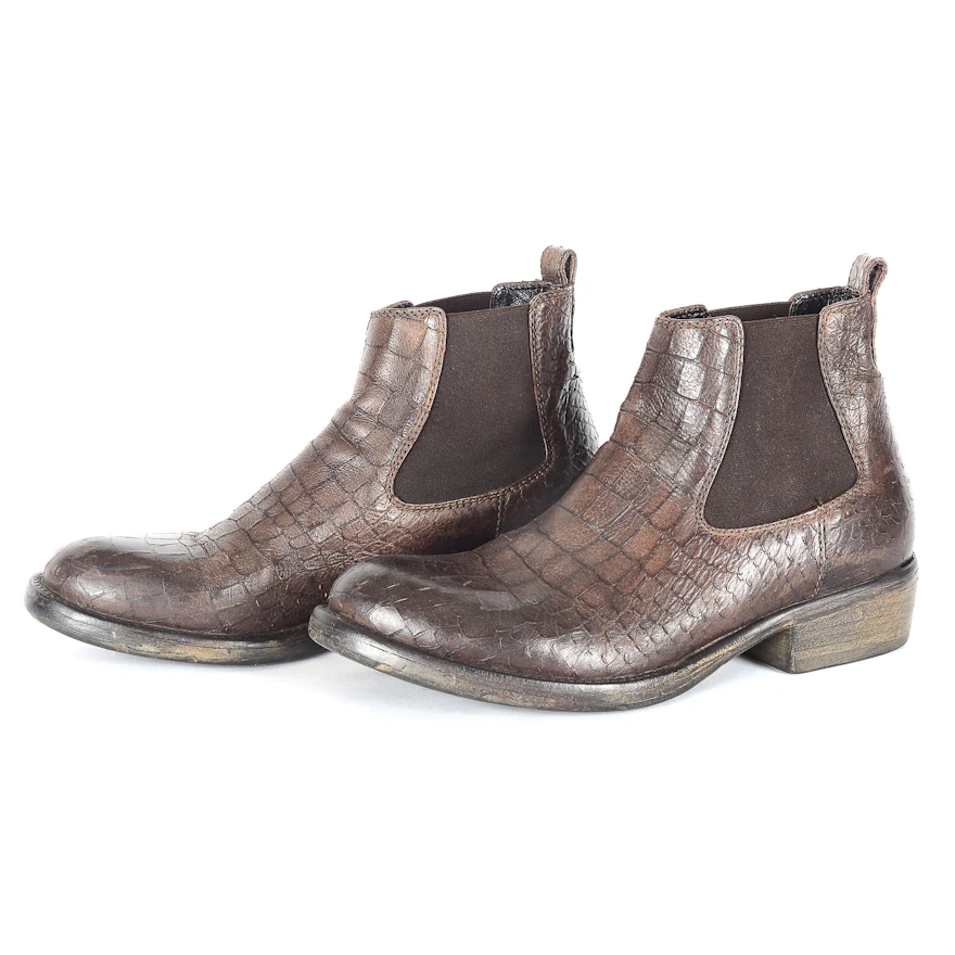 Lavorazione Artigiana Crocodile Boots Ebth
