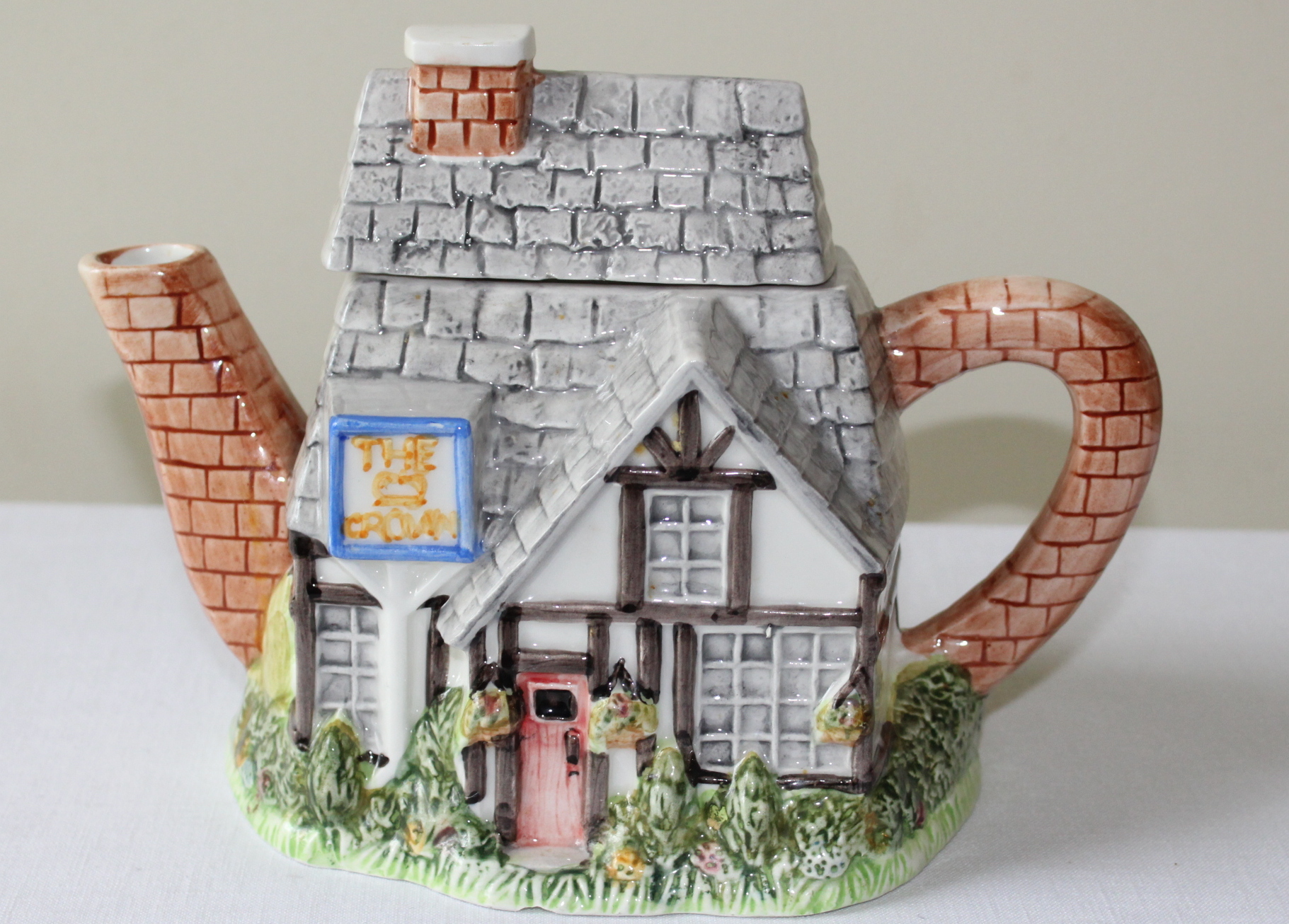 Fine China Teapots Shaped Like English Cottages EBTH