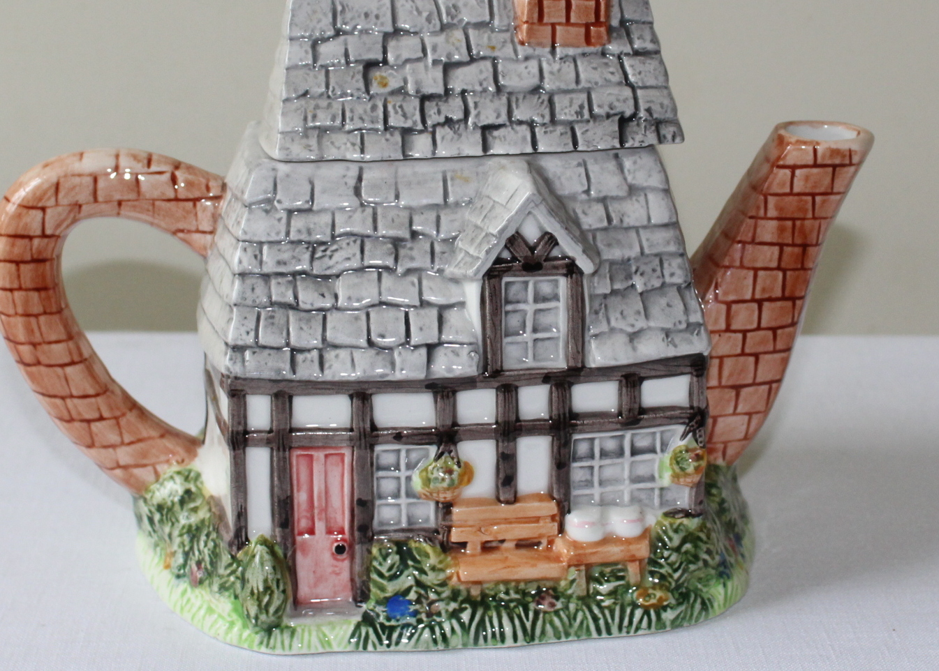 Fine China Teapots Shaped Like English Cottages EBTH