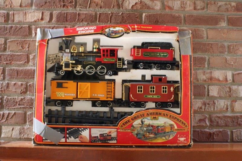 the great american express train set