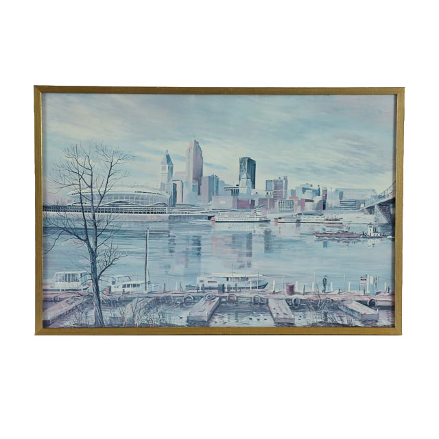 Little Vintage Cincinnati Print EBTH