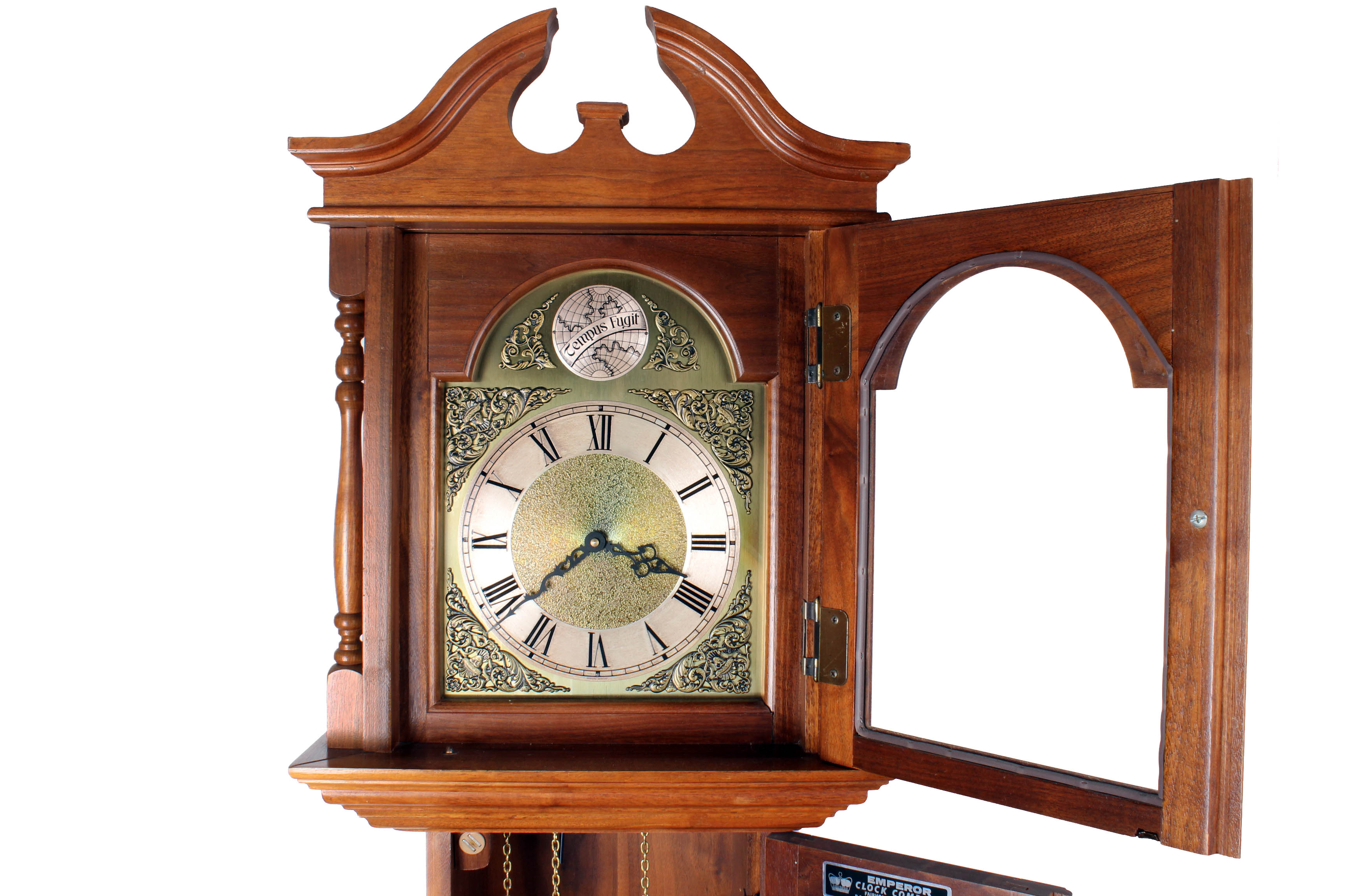 Vintage Emperor Clock Co. West German Project Grandfather Clock EBTH