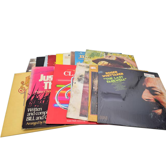 Collection of Classic 33 RPM Records EBTH