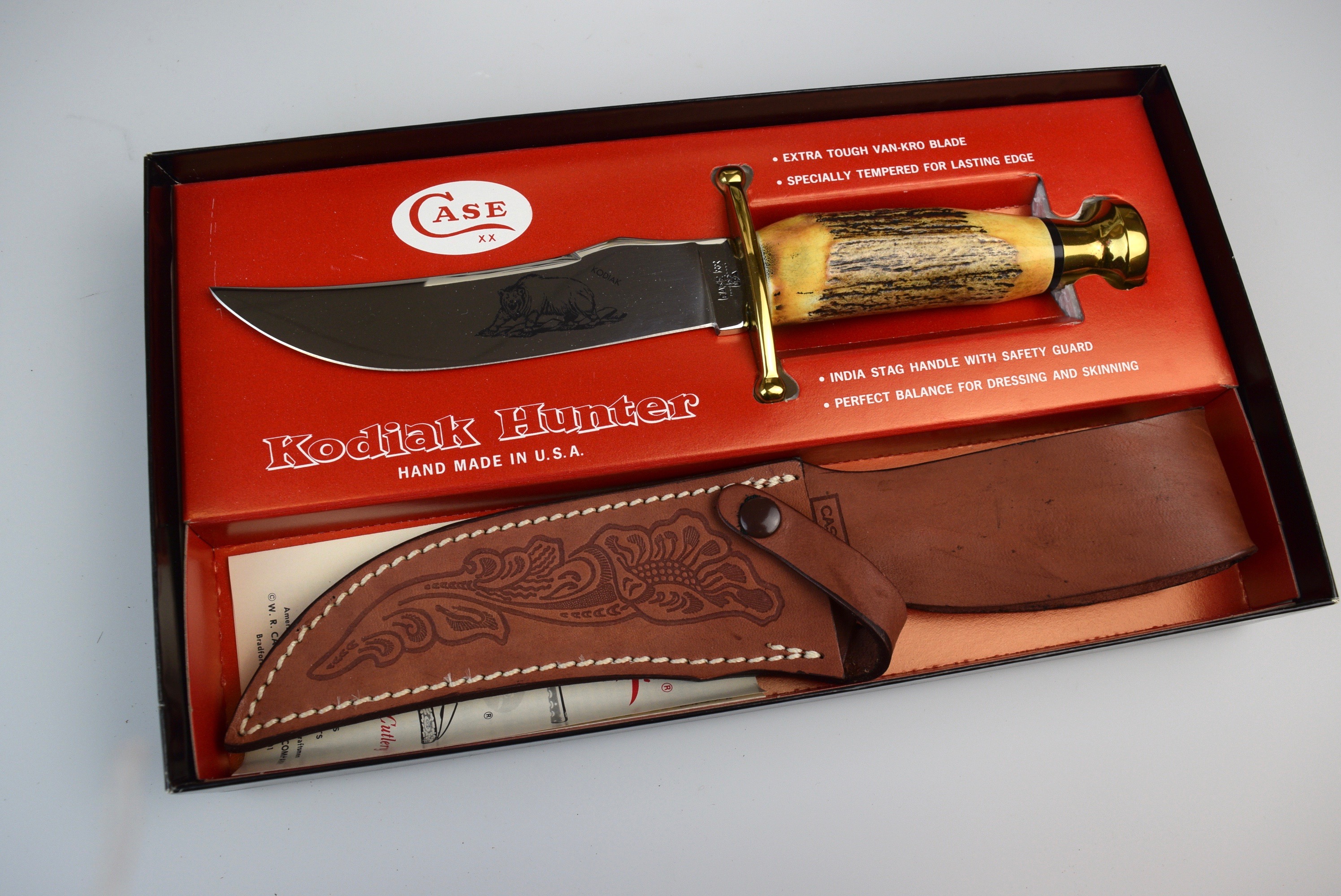 Case Kodiak Hunter Fixed Blade Knife EBTH