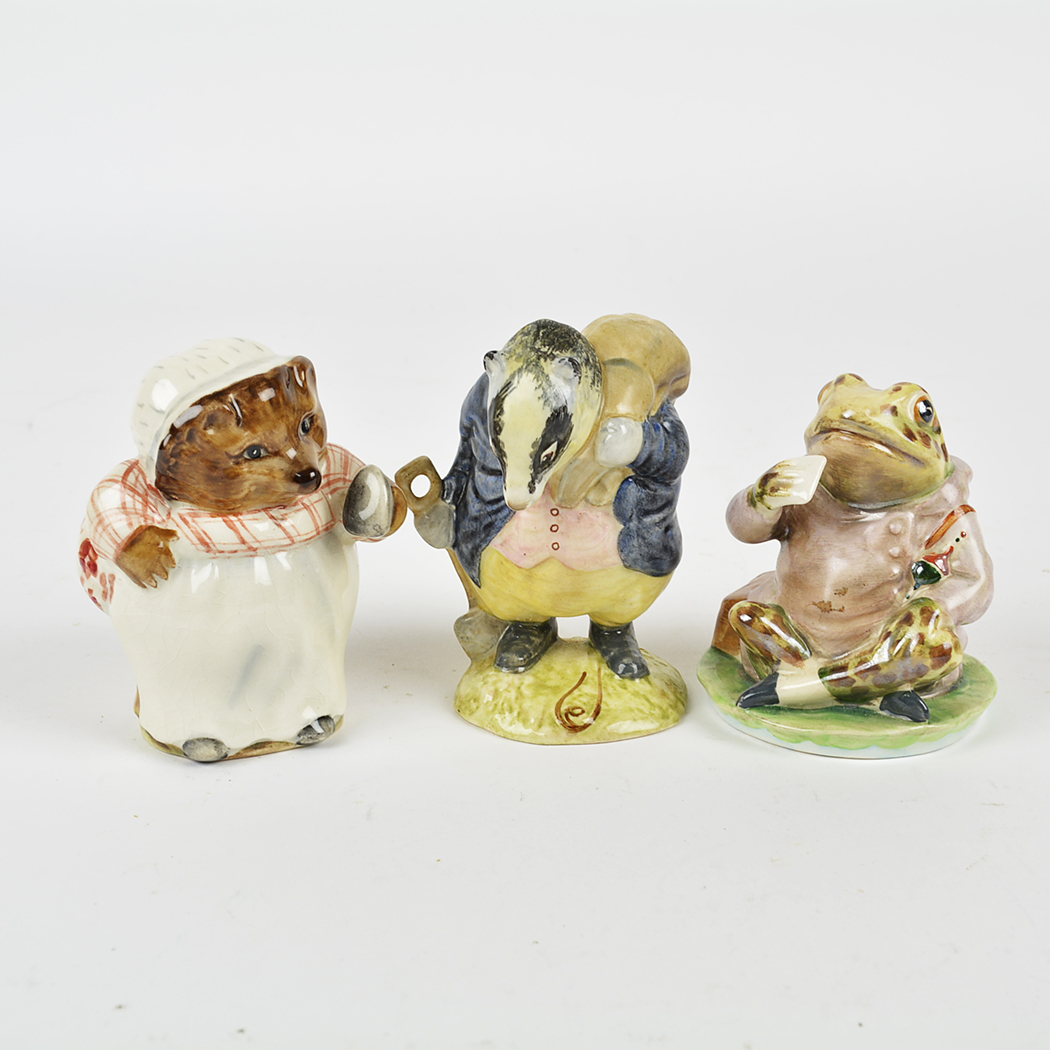 Collection of Beatrix Potter Porcelain Figurines EBTH