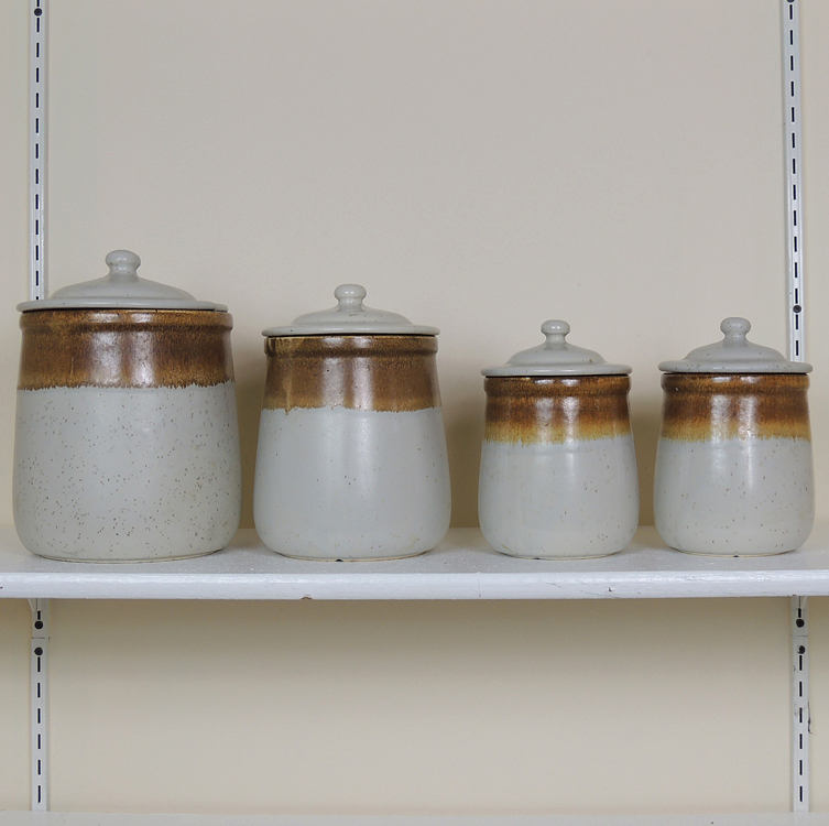 Mccoy Pottery Canister Set Ebth