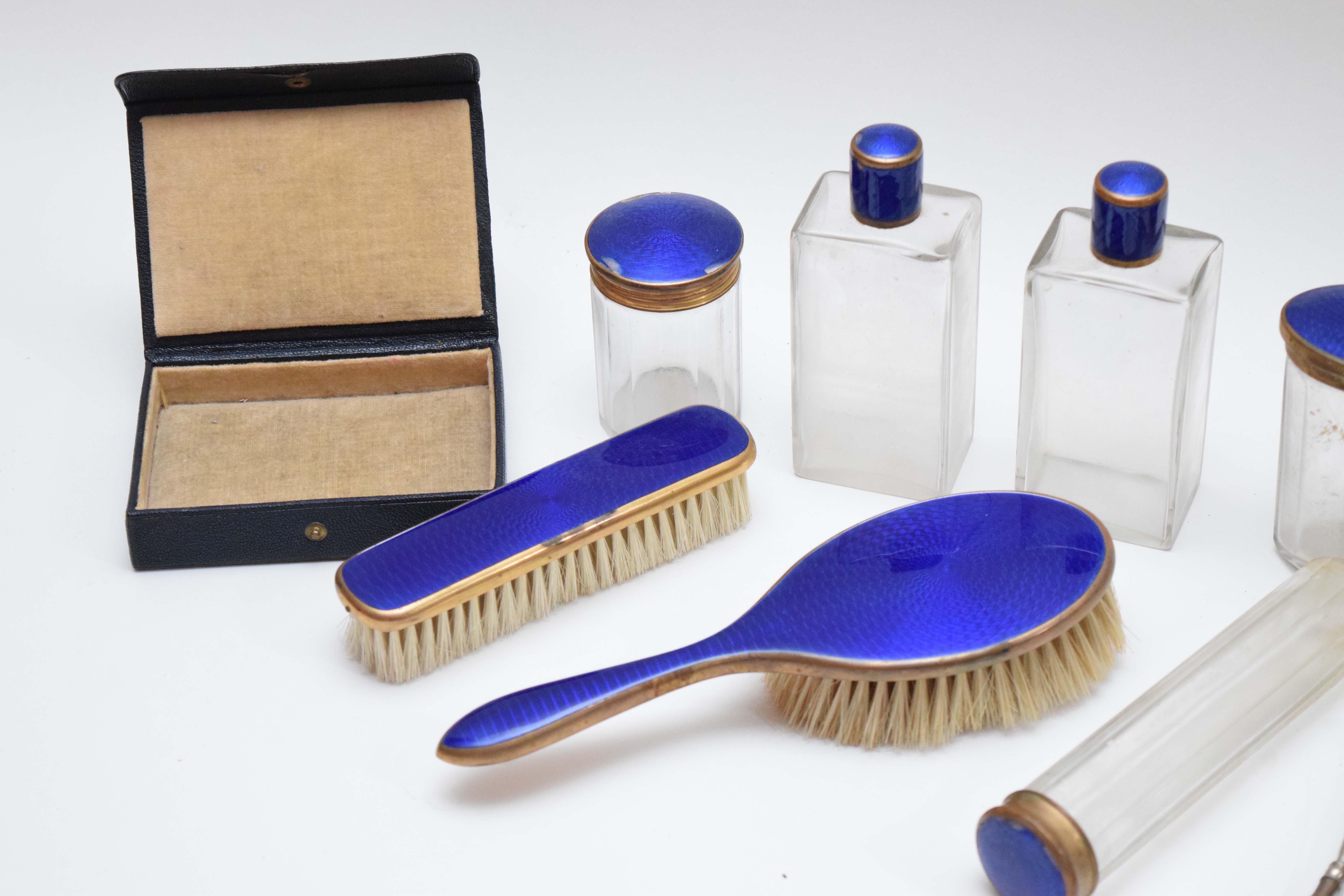 Antique Leather Vanity Case EBTH