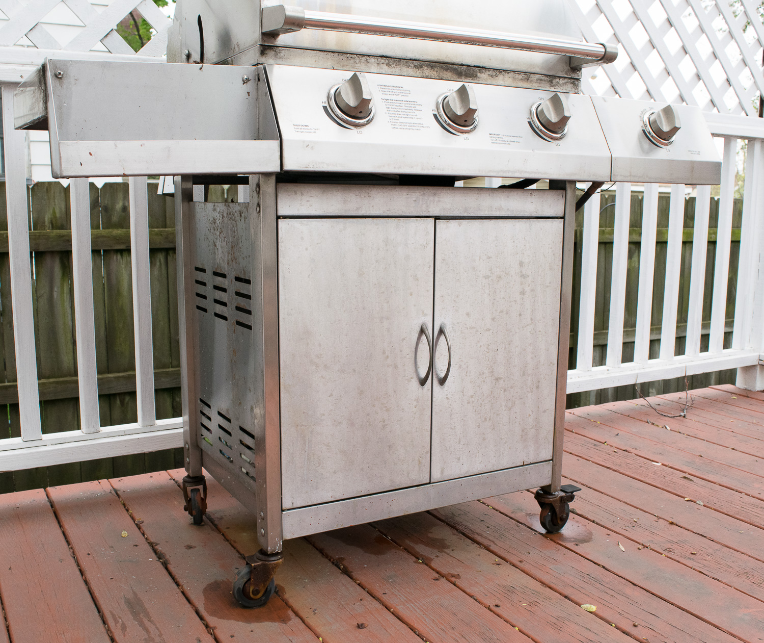 Charmglow Stainless Steel Gas Grill EBTH
